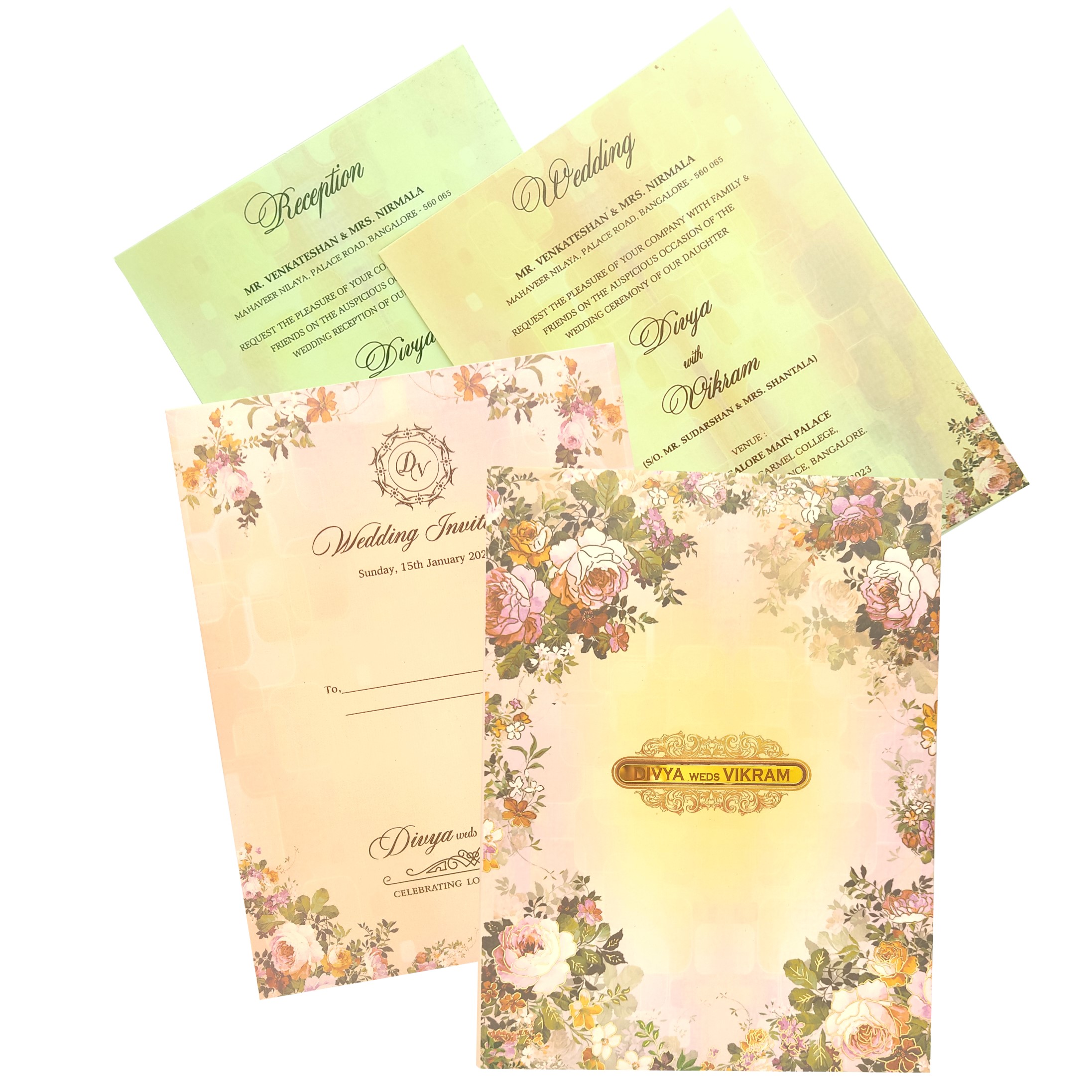 Invitation Card - KNPO1504P-3