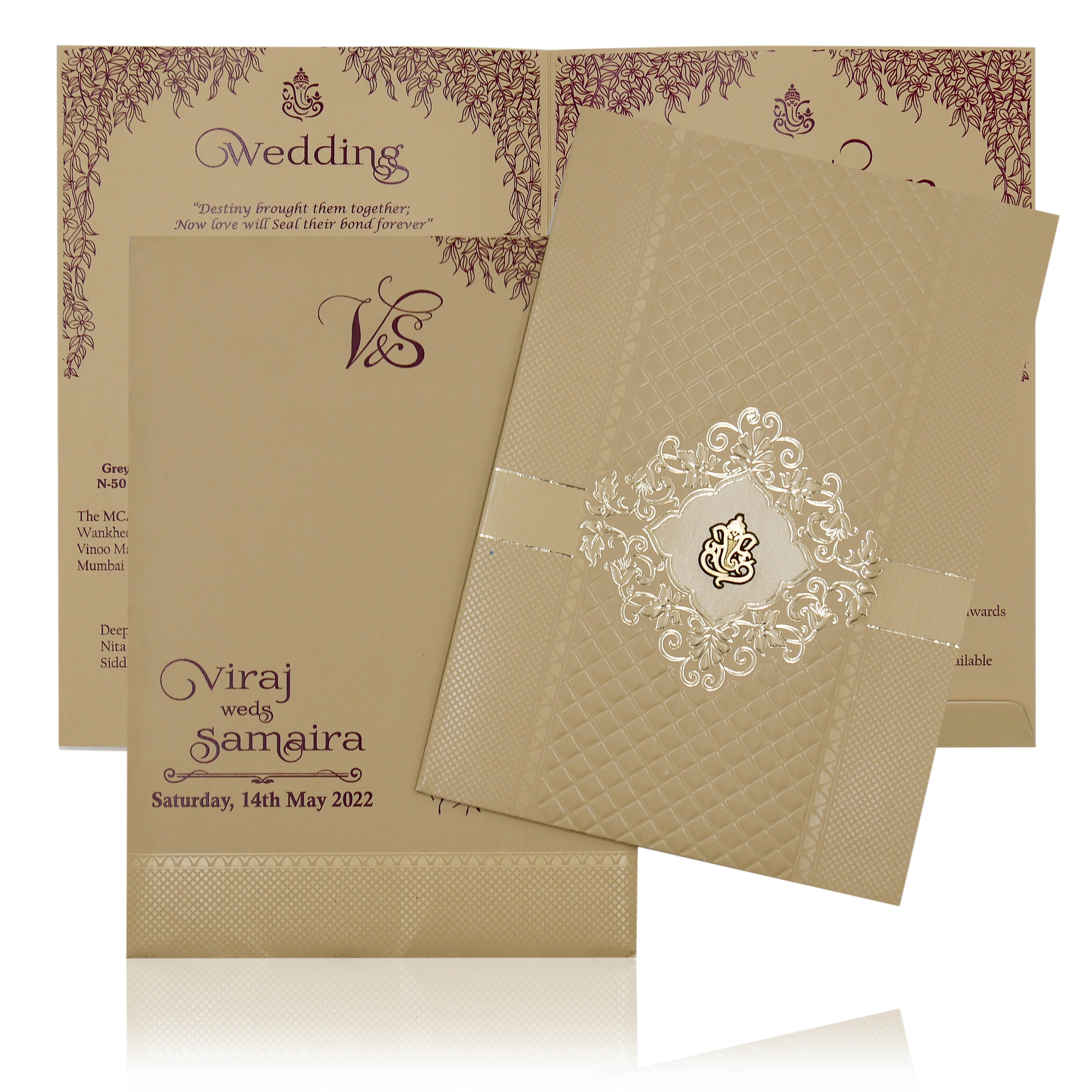Invitation Card - KVN0501G-4