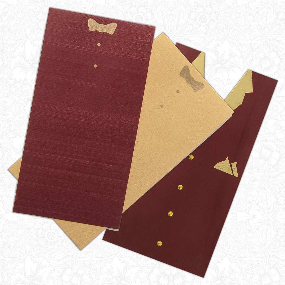 Invitation Card - Friend's Wedding Invitation Card-KNK1374-1