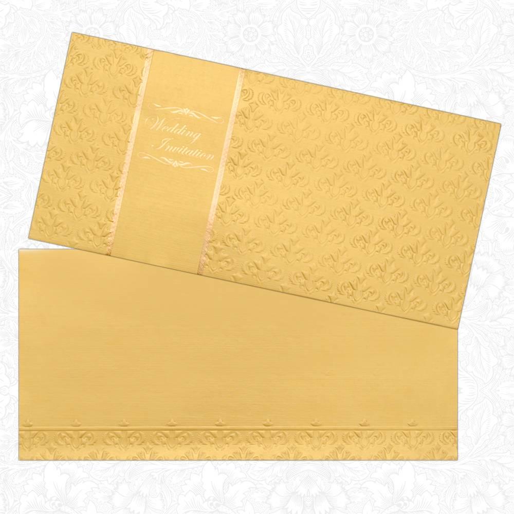 Invitation Card - Golden Wedding Cards-KNK4528-0