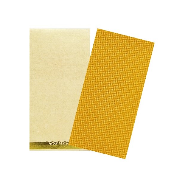 Classic Flower Red Color Invitation Card-KNKS029N-0