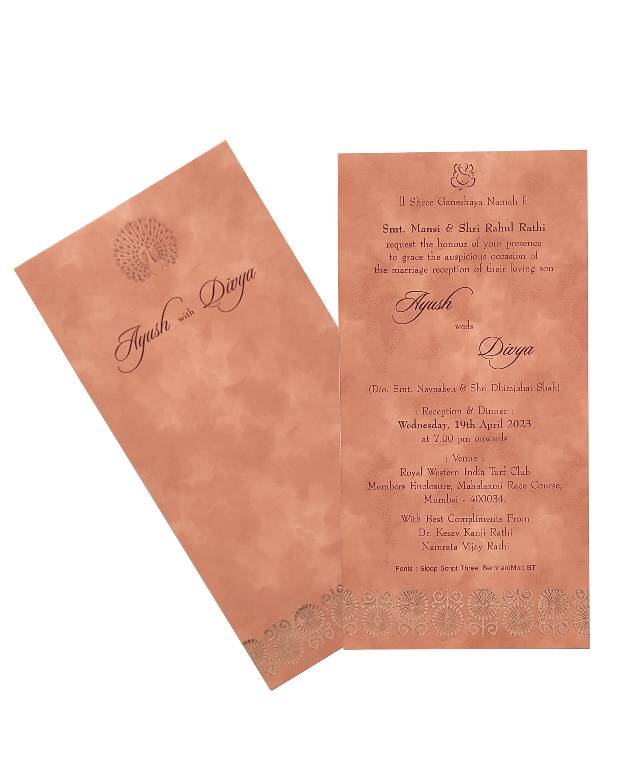 Invitation Card - KRC05241-0
