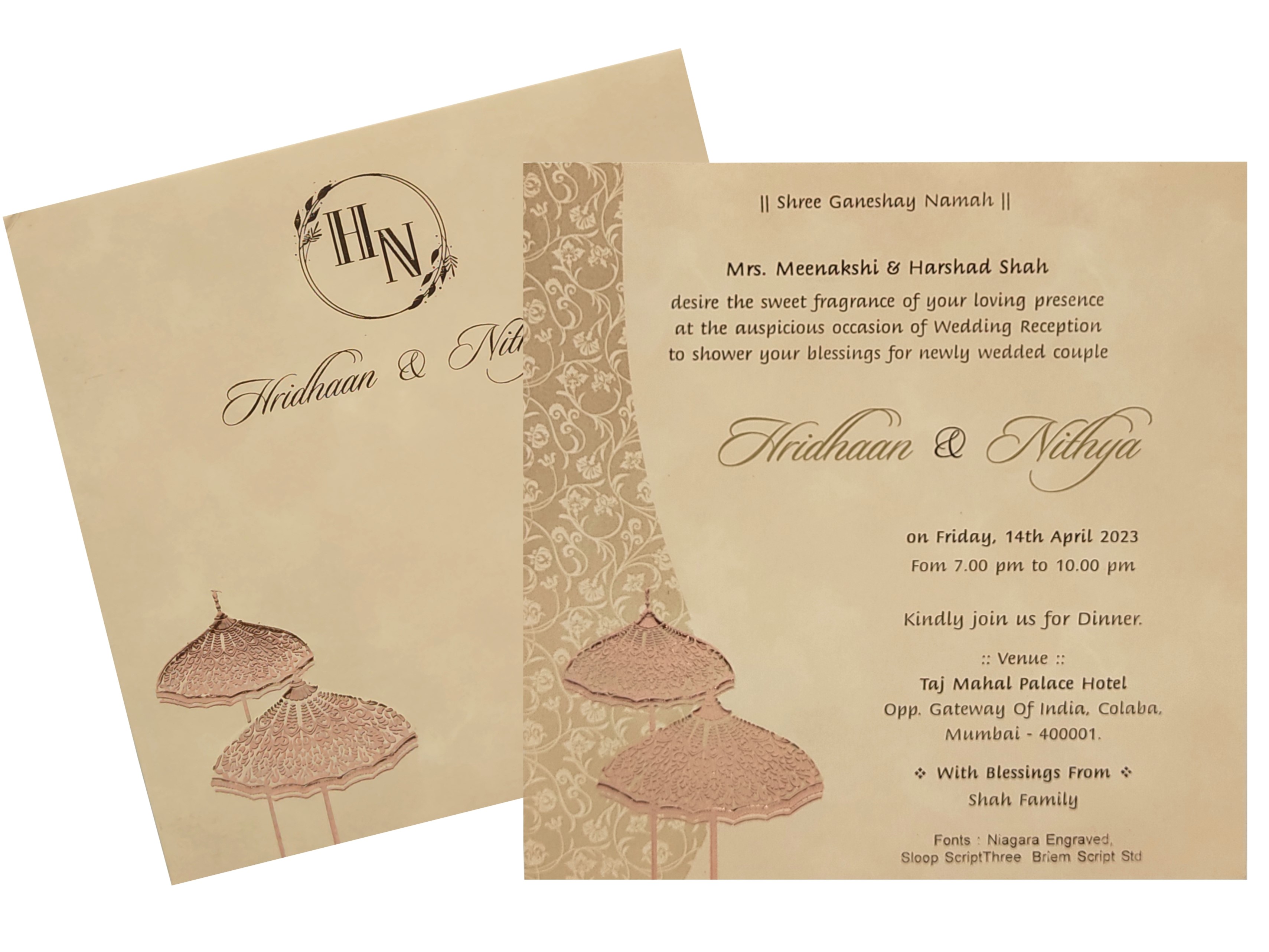 Invitation Card - KRC05342-0