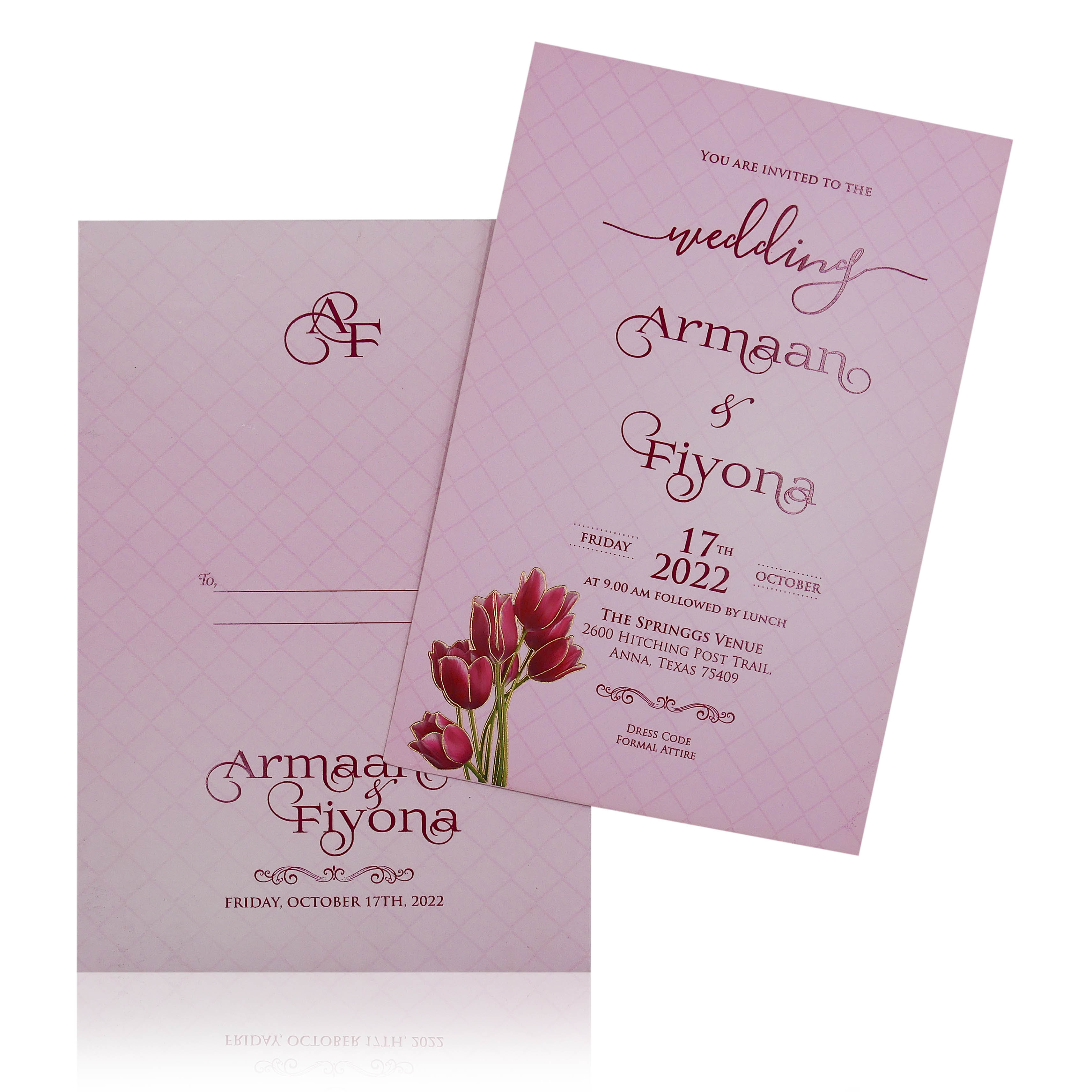 Invitation Card - KVS02500-2