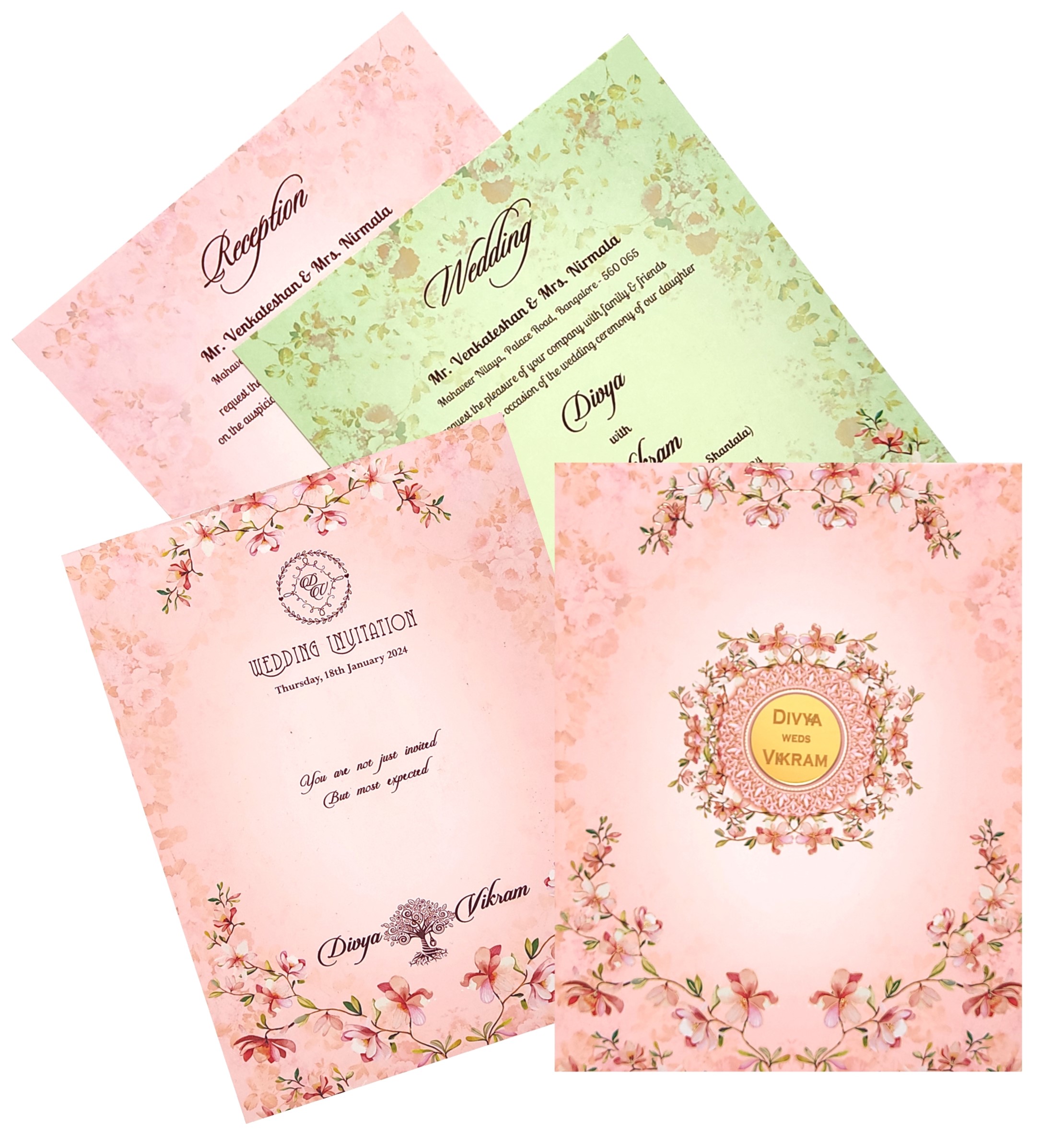 Invitation Card - KNPO8512P-3