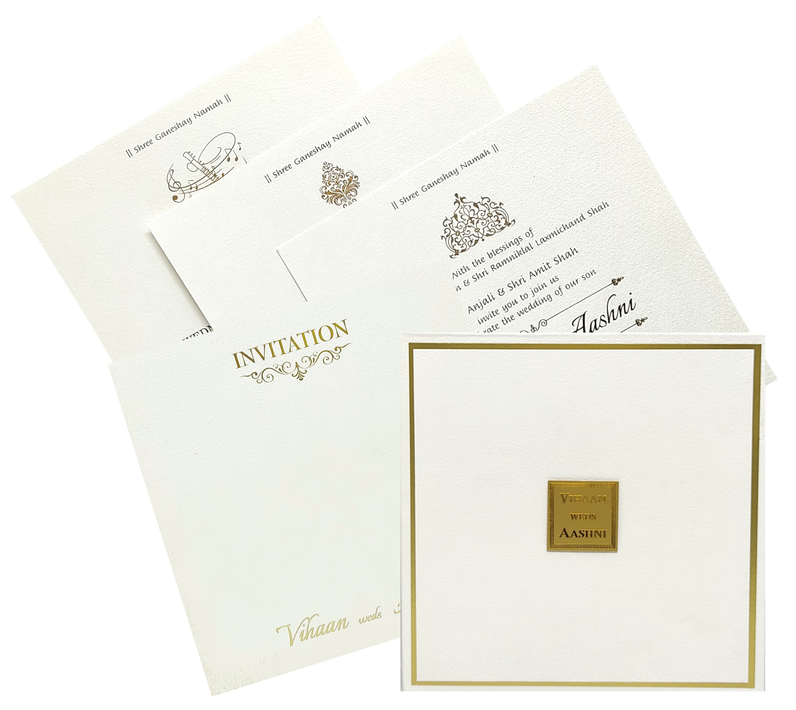 Invitation Card - KRC28110-4