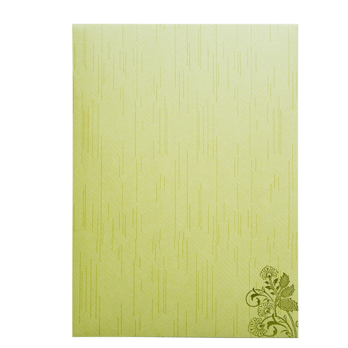 Pista Green Door-Style Opening Invitation Card-2