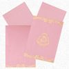 Pink Ganesha Floral Invitation Card