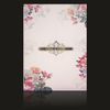 Pink Pastel Padded Floral Design With Name Plate-KNPO4501P-2
