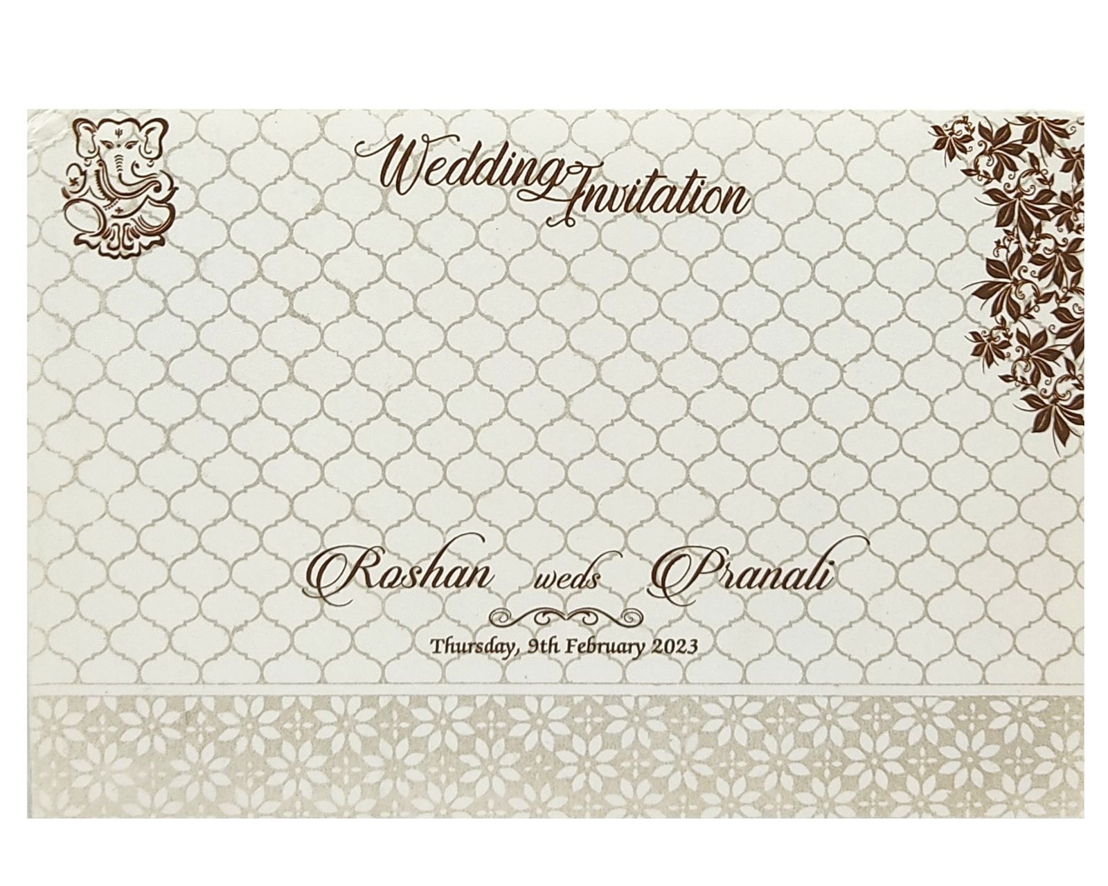 Invitation Card - KSI74590-1