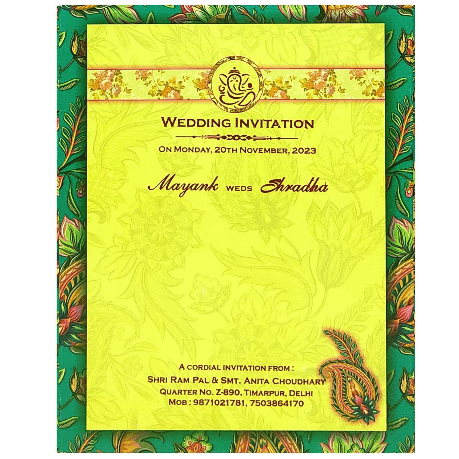 Invitation Card - KKC20020-1