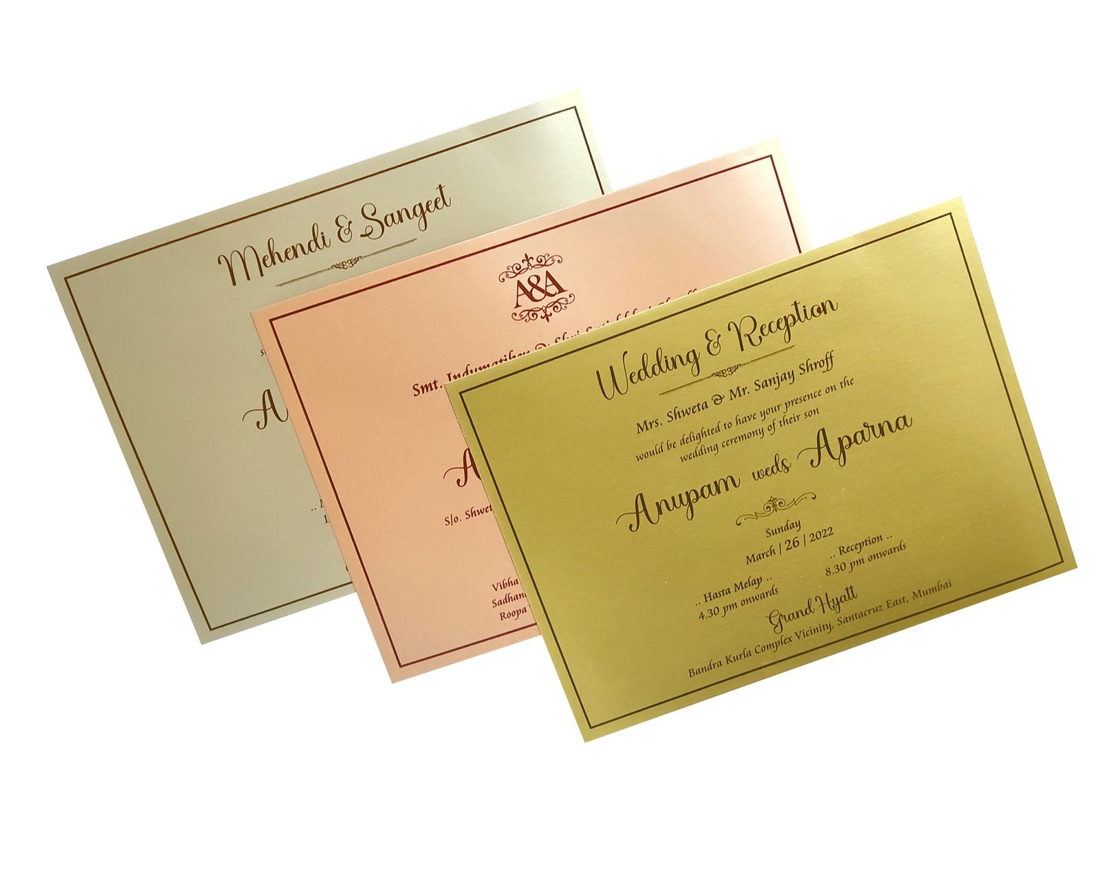 Invitation Card - KSI73090-3