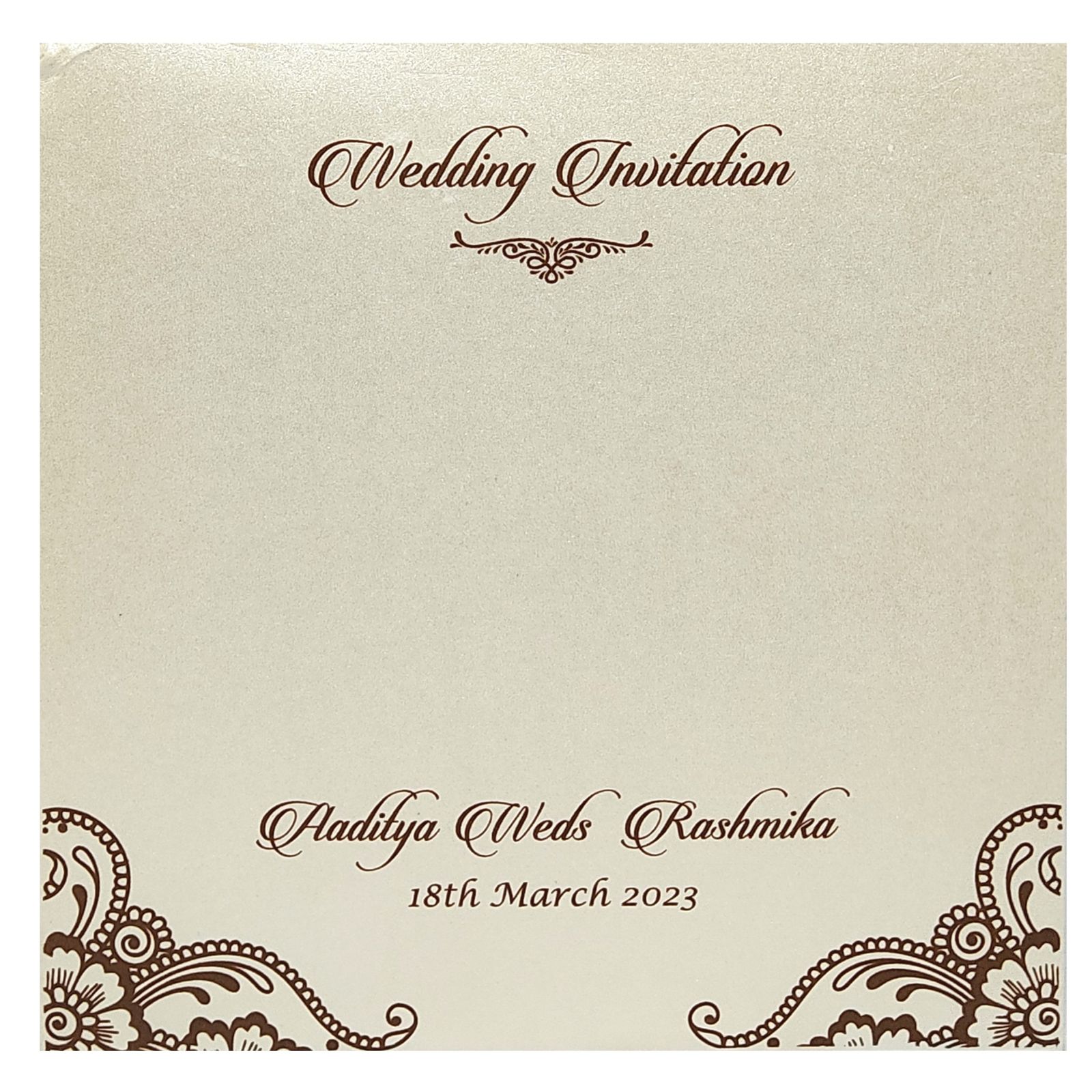 Invitation Card - KSN28230-3