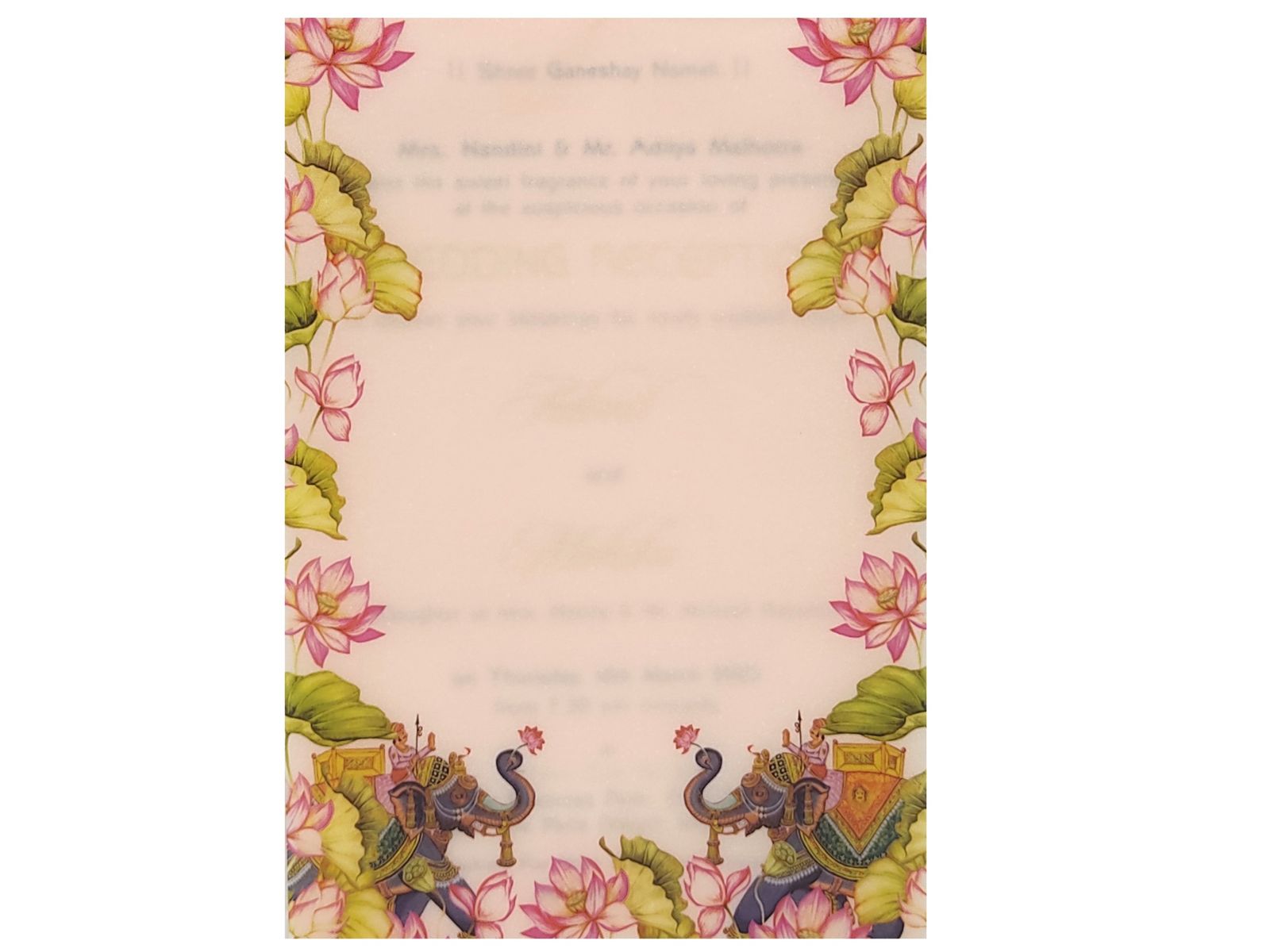 Invitation Card - KRC05400-3