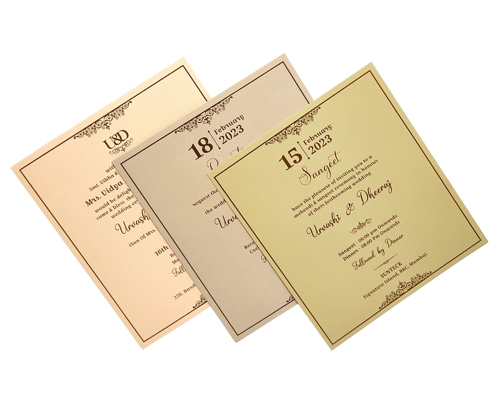 Invitation Card - KSI73970-3