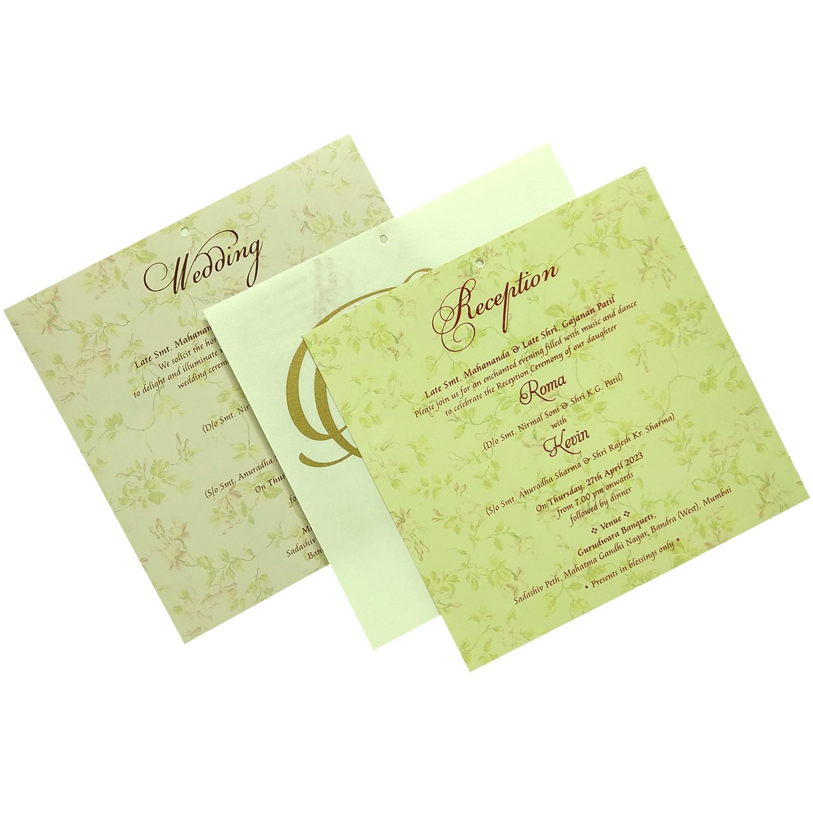 Invitation Card - KSI78330-3