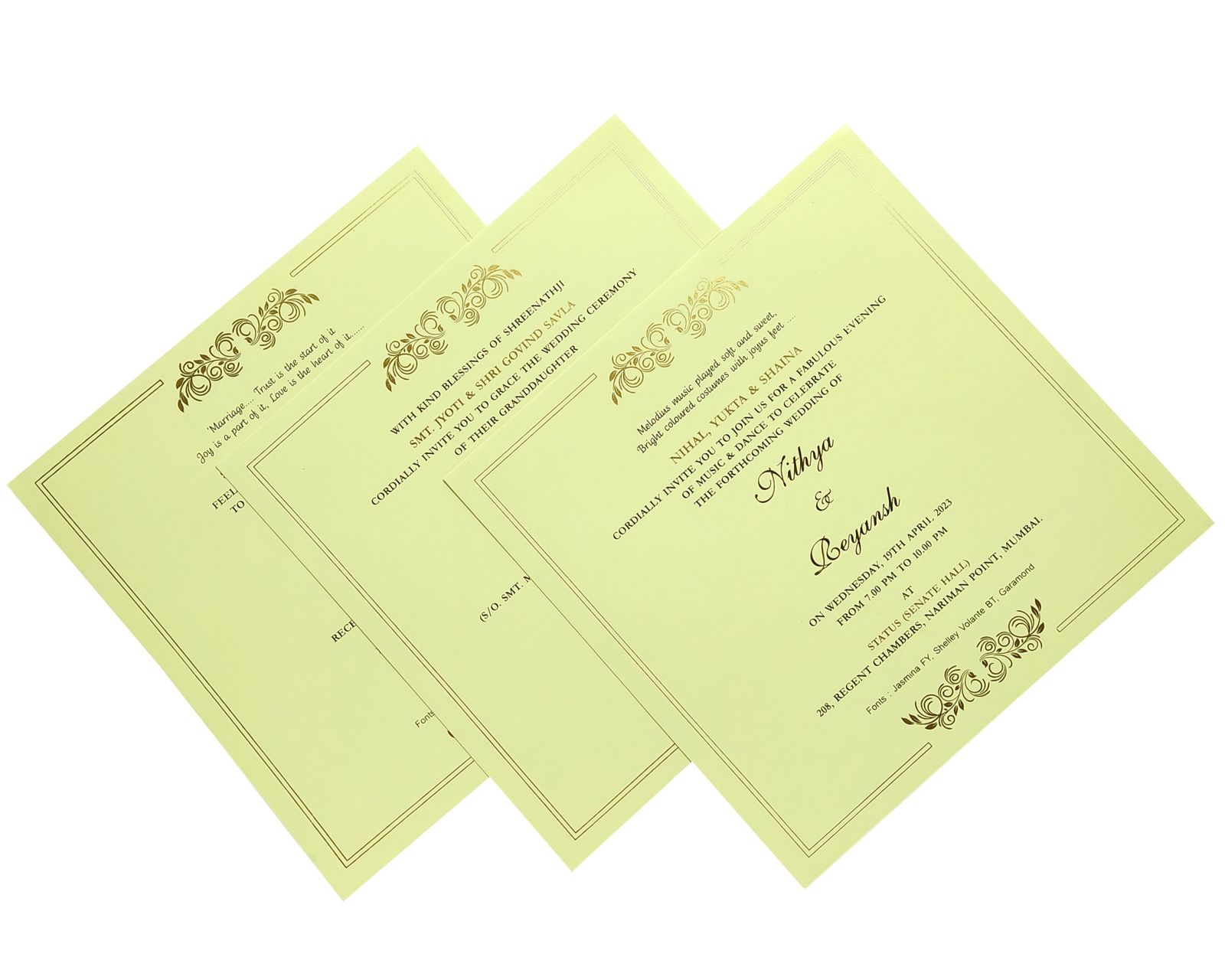 Invitation Card - KRC28450-1