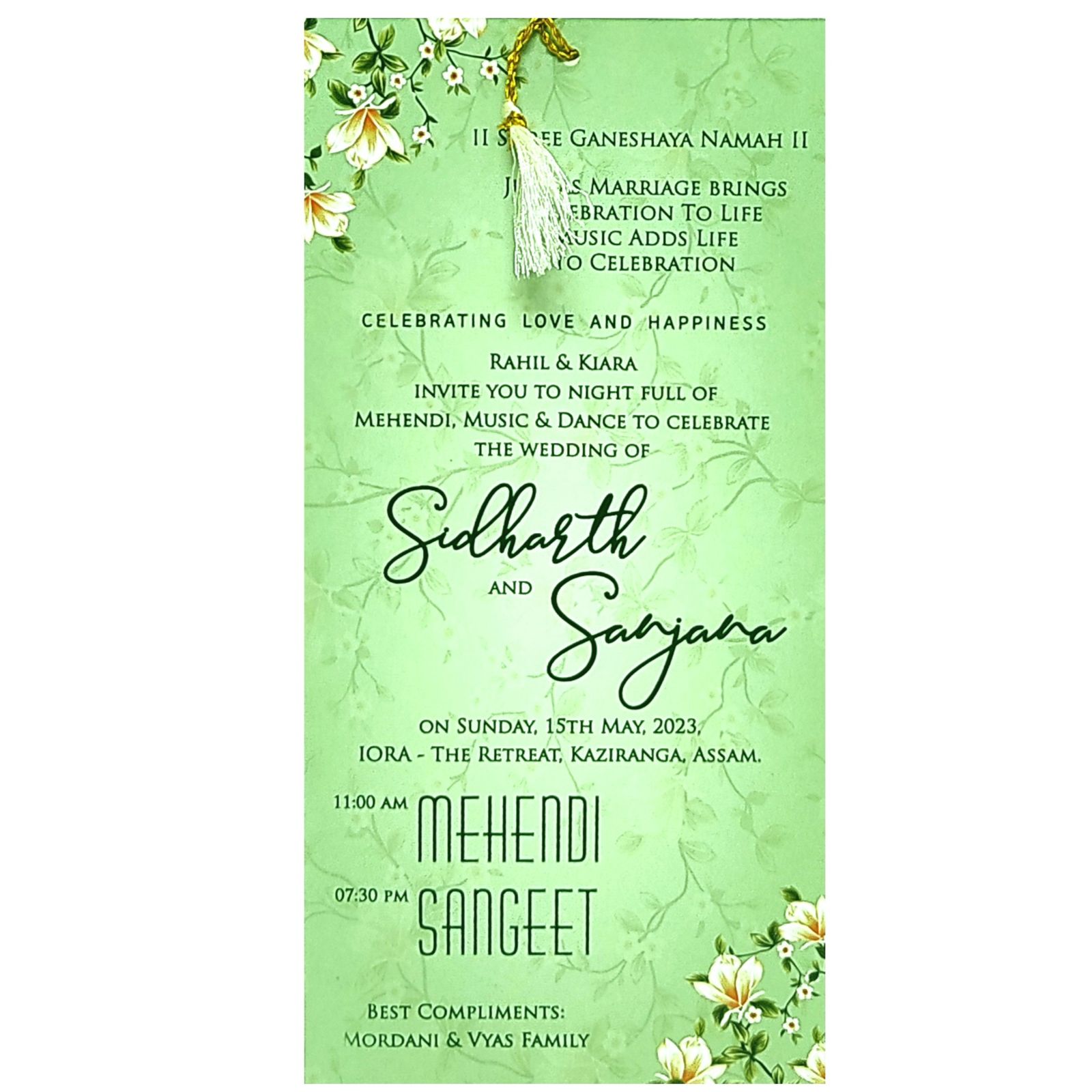 Invitation Card - KPBN1621-1