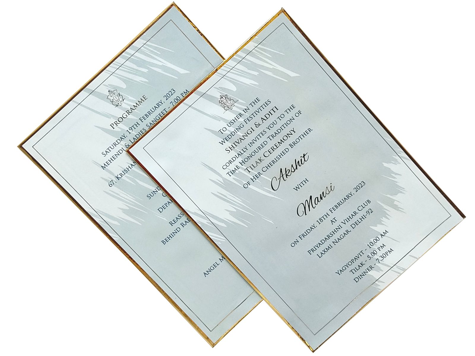 Invitation Card - KKC01700-5