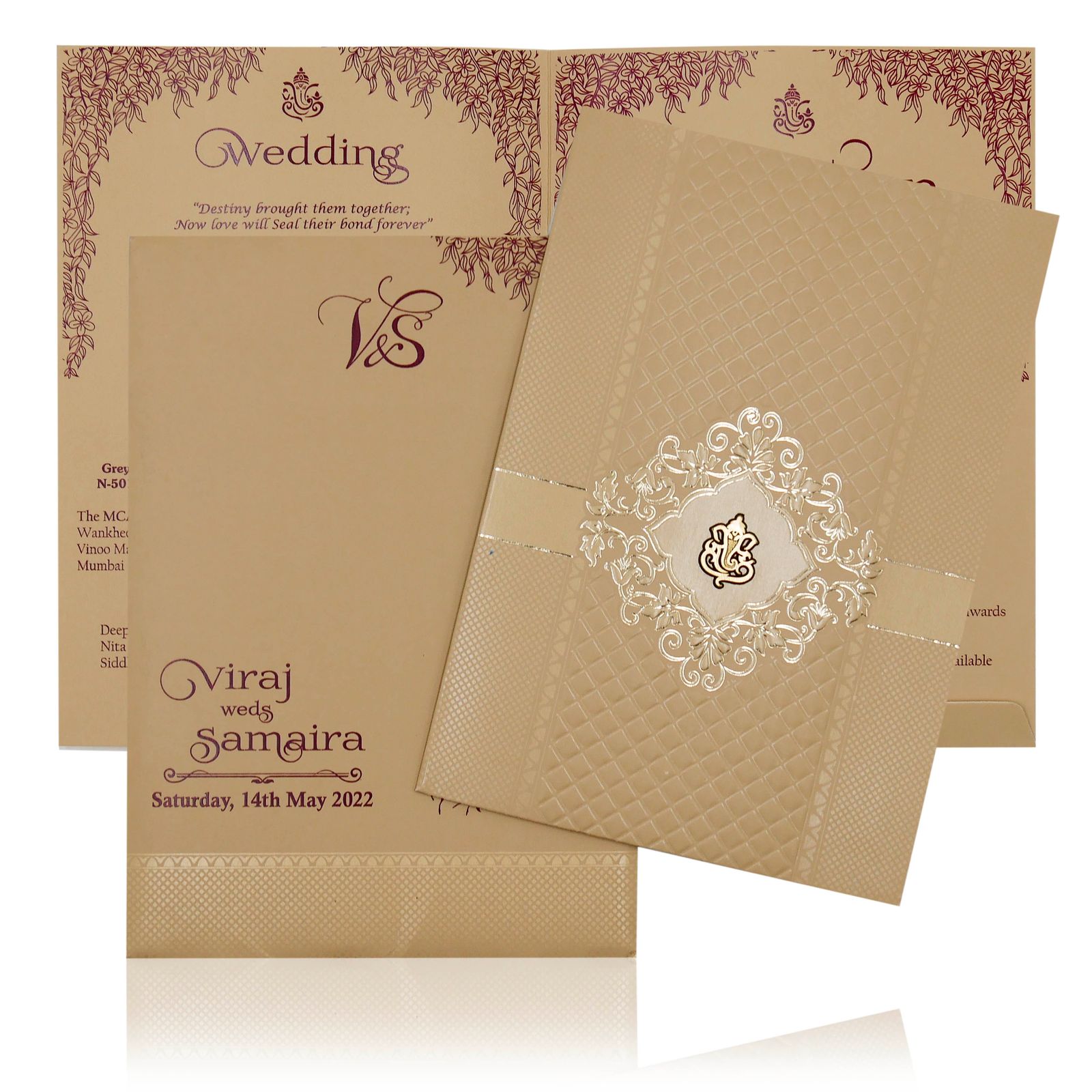 Invitation Card - KVN0501G-4