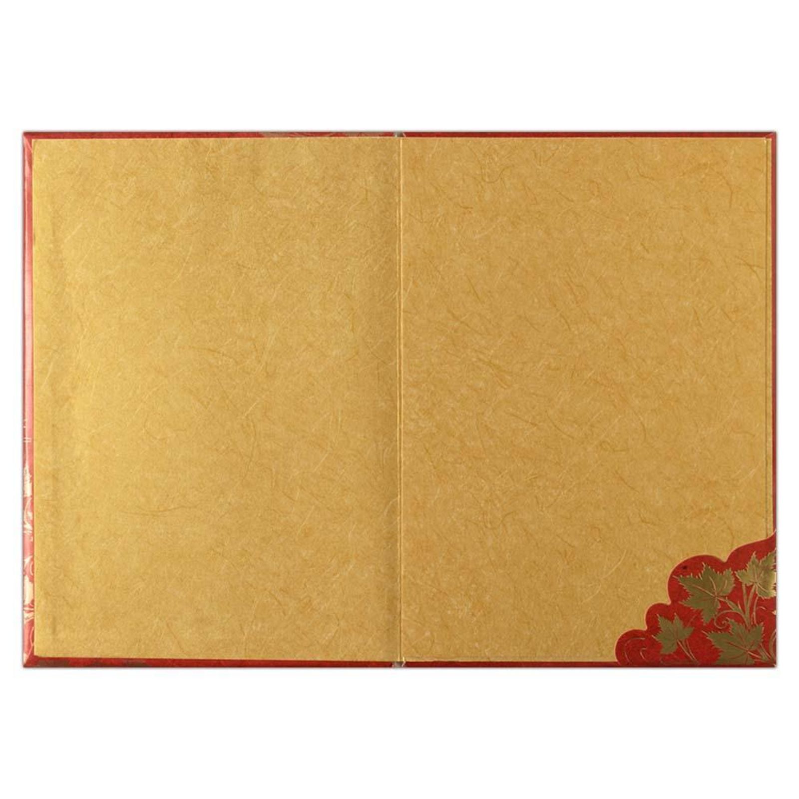 Invitation Card - Royal Golden Red Invitation Card-KNK1441-1