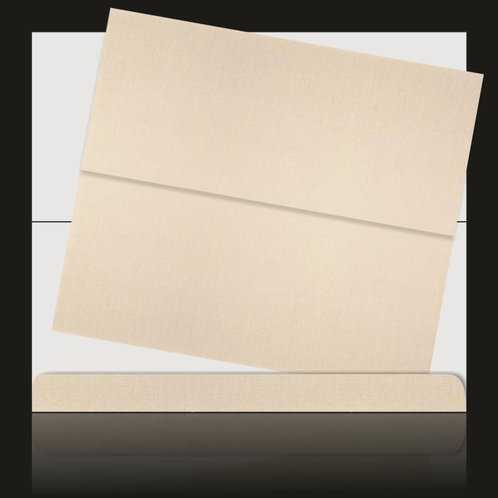 Marvellous Cream Shading With Ganesha Theme Wedding Card-KNK20030-4