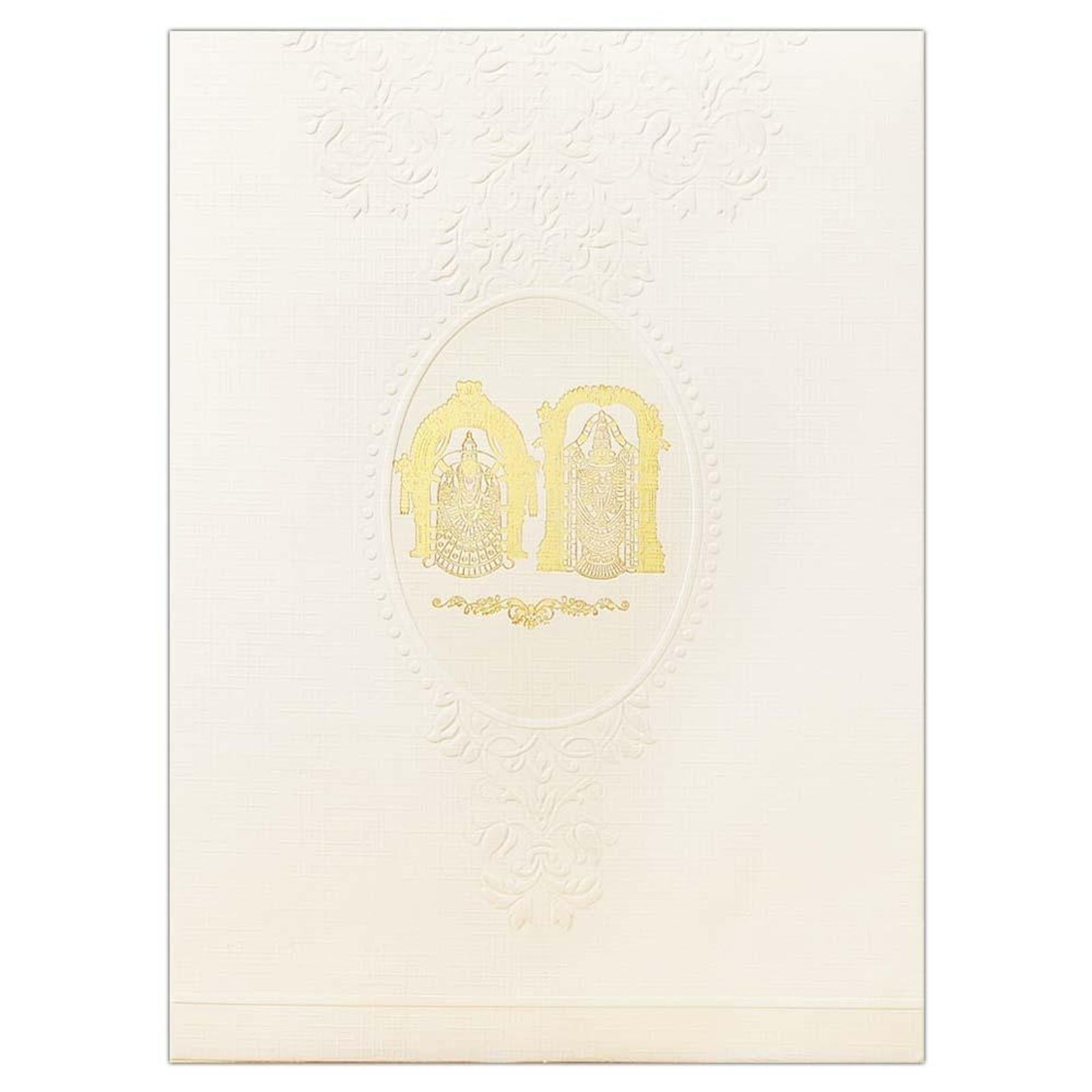 Invitation Card - Traditional Hindu Wedding Card-KNK2141-0
