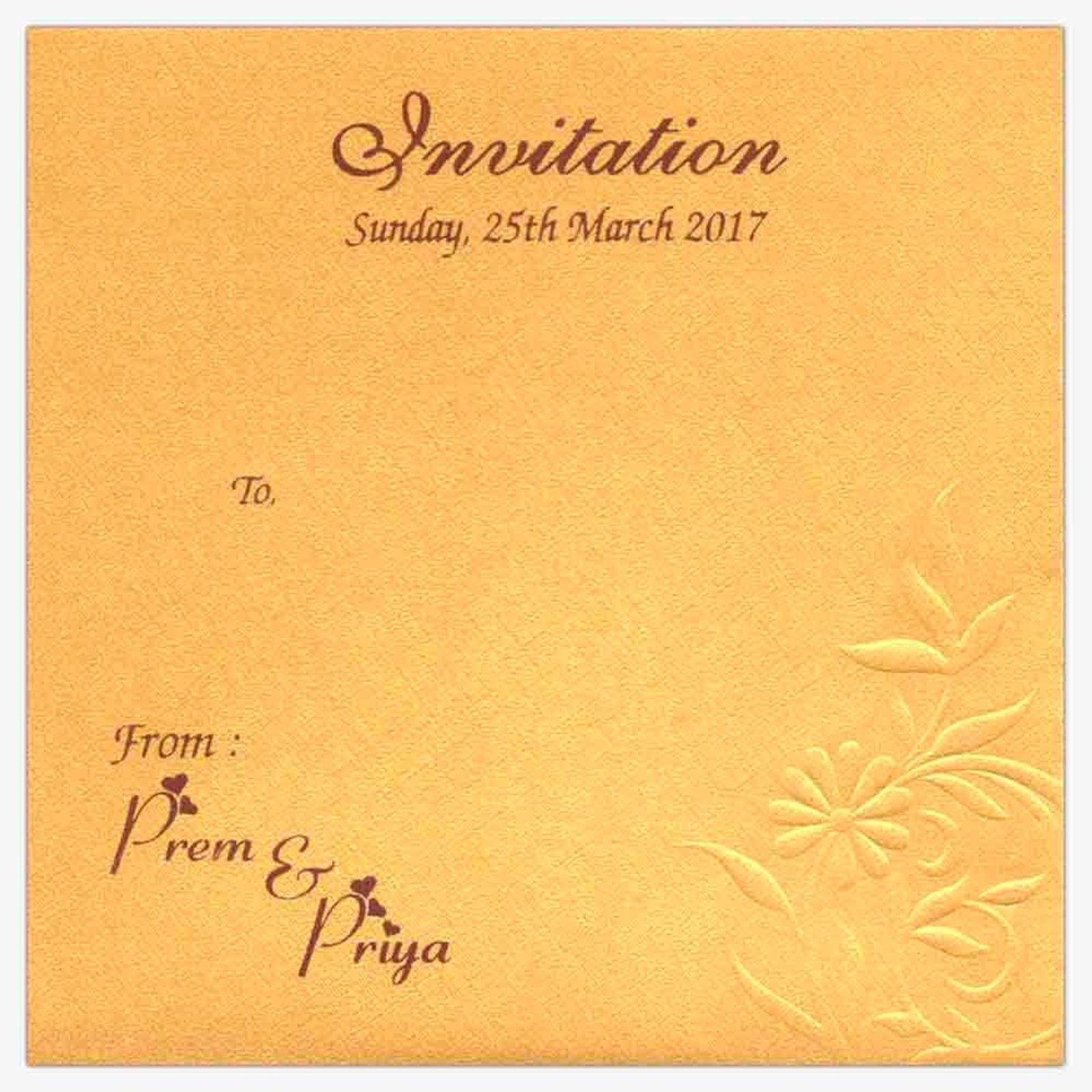 Unique Door Type Opening With Red Shading Wedding Card - KNK2171 - Family Card (BIG)-3