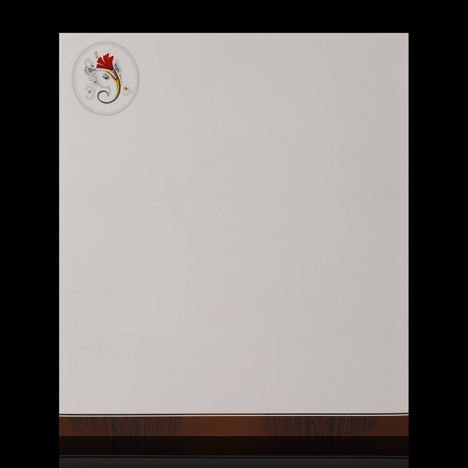 Classic Yellow Shading With Shiva Parvathy Theme Wedding Card-KNK3599-0