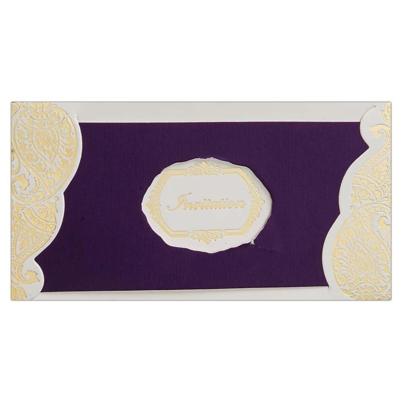 Invitation Card - Violet Personal Invitaion Card-KNK3874-2