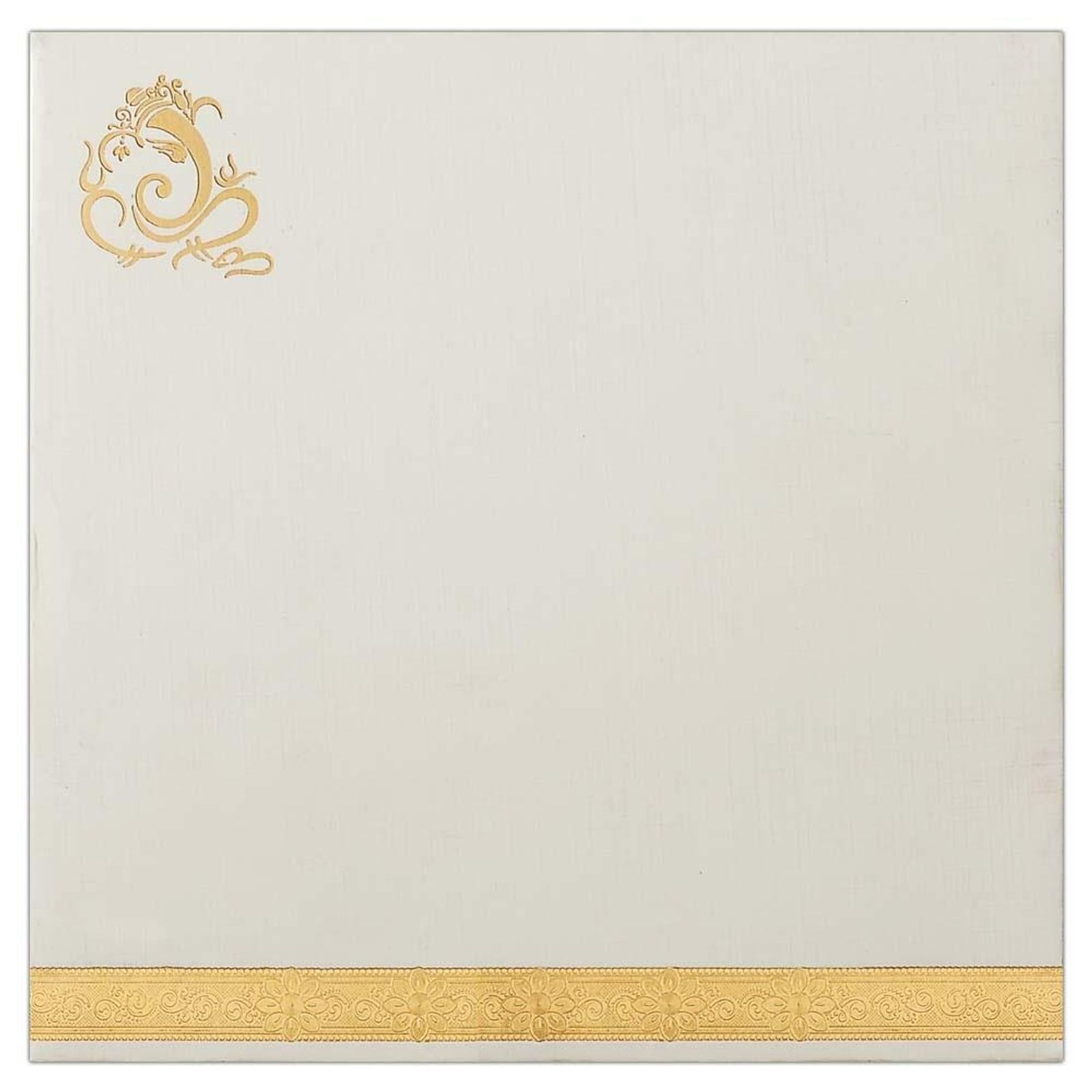 Invitation Card - Exclusive Designer Hindu Wedding Card-KNK4975-0