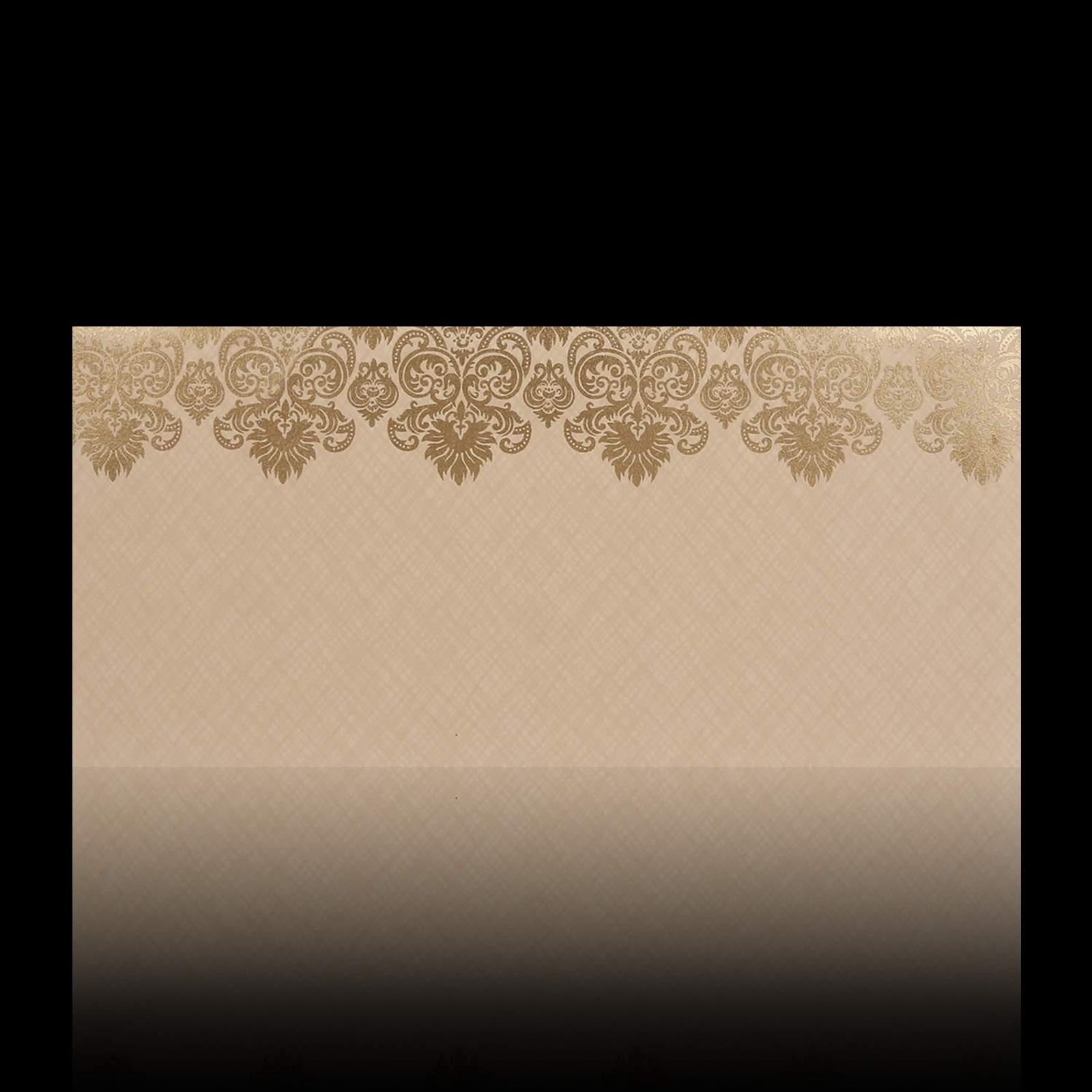 Classic Red Shading With Gold Foiling Blossom Theme Wedding Card - KNKZ02440-4