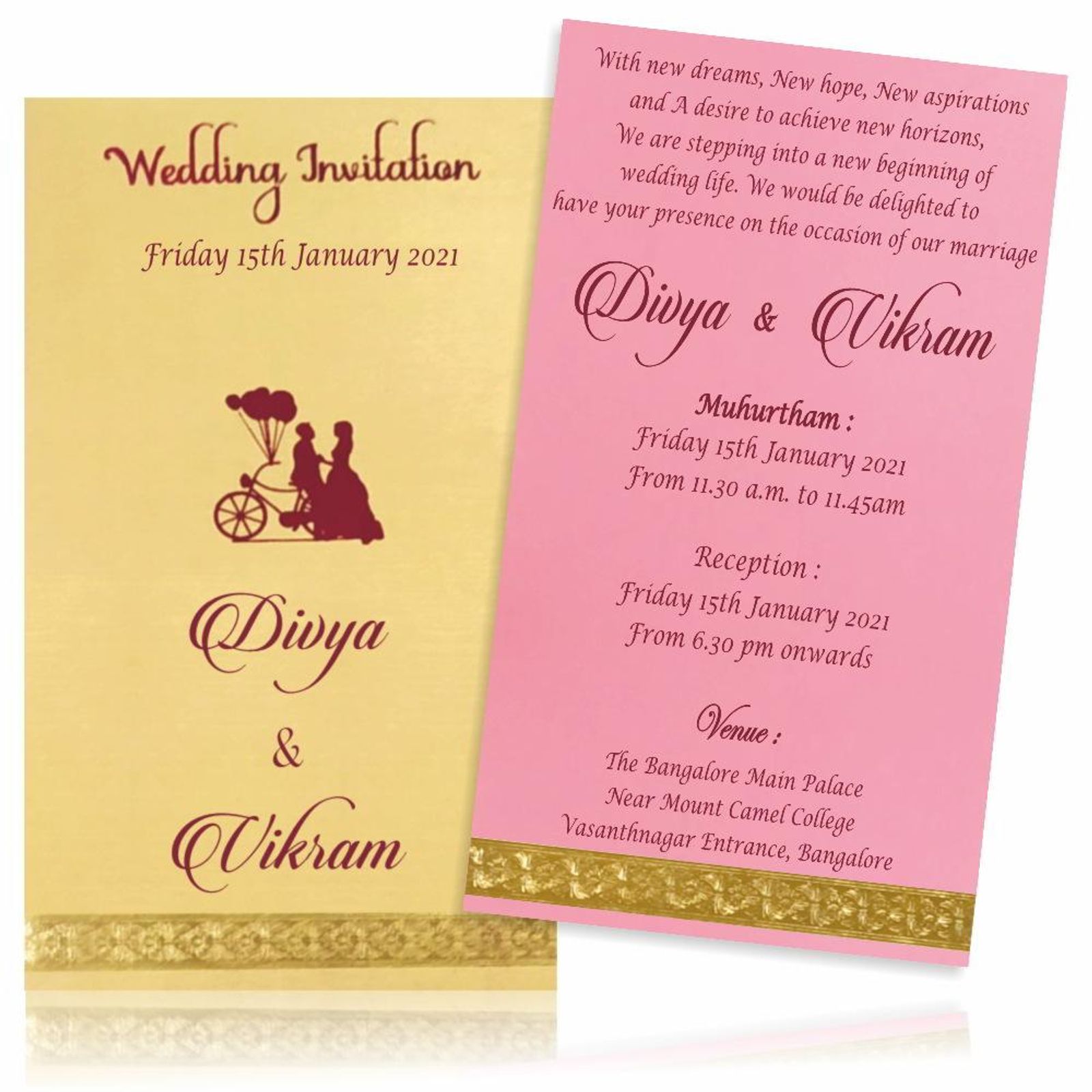 Invitation Card-KNS9001P-1
