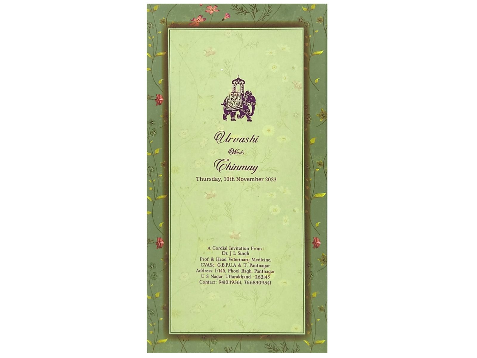 Invitation Card - KKC70600-1