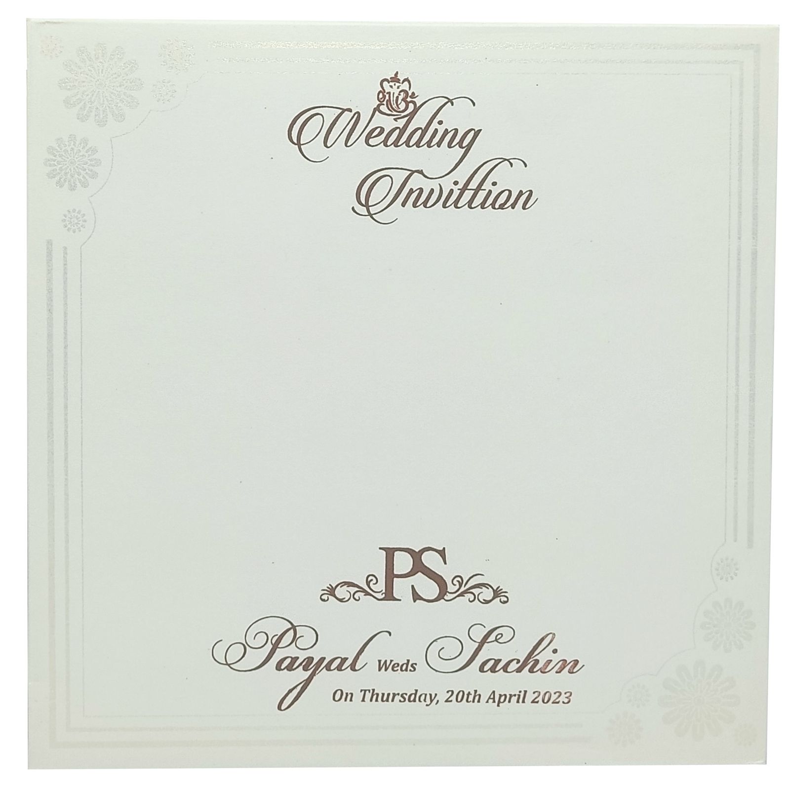 Invitation Card - KPBN1844-1