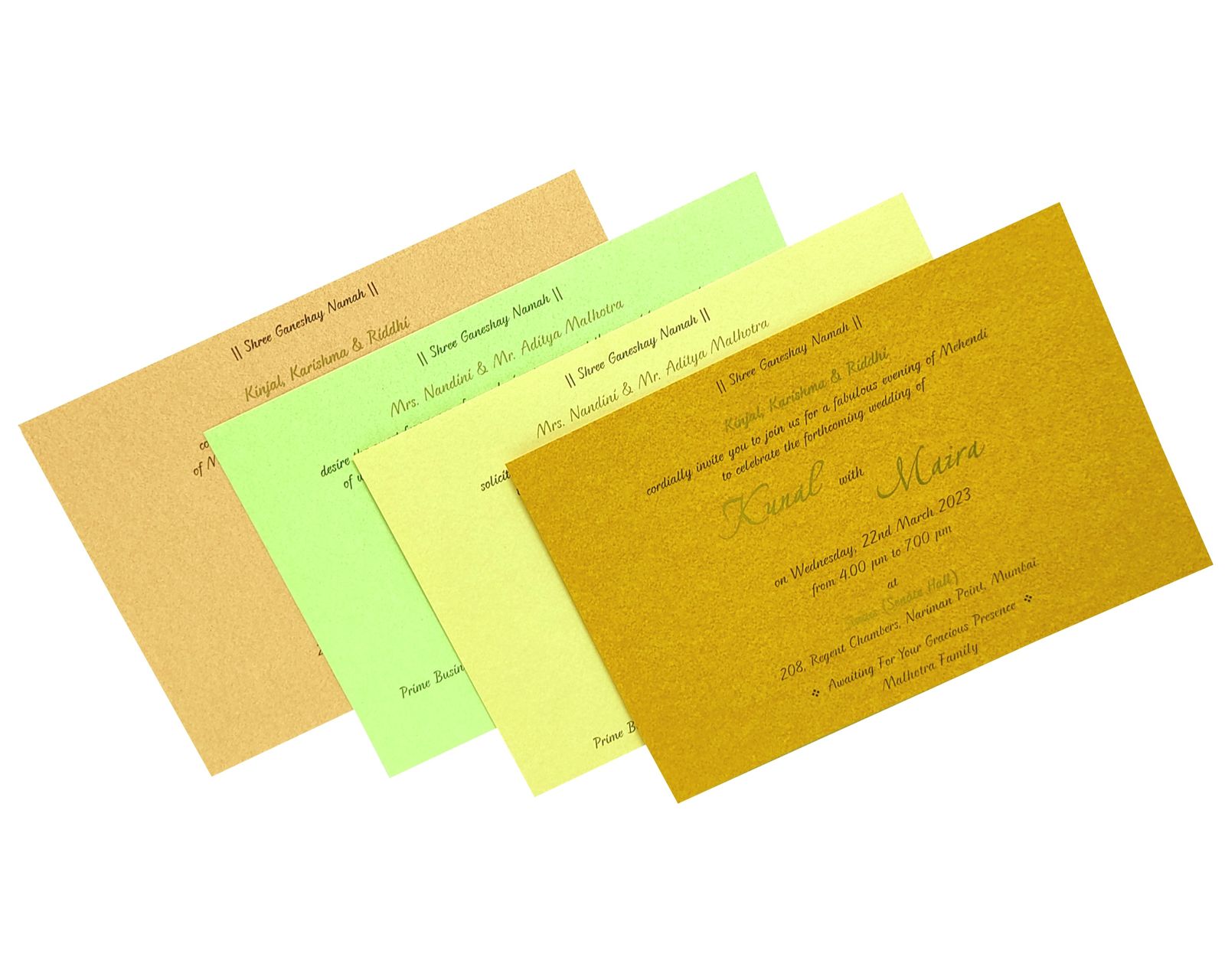 Invitation Card - KRC28631-2