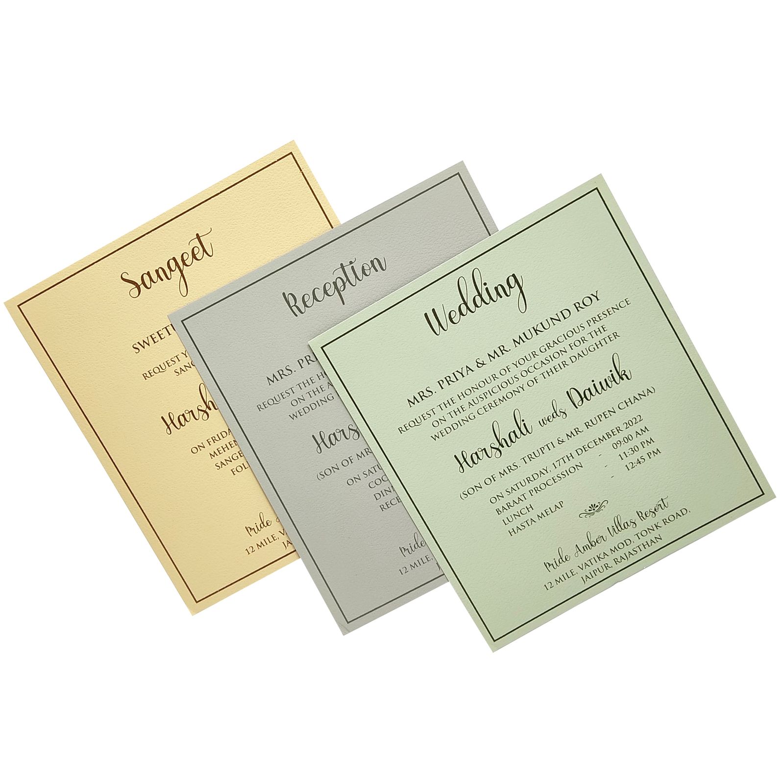 Invitation Card - KSI73460-3