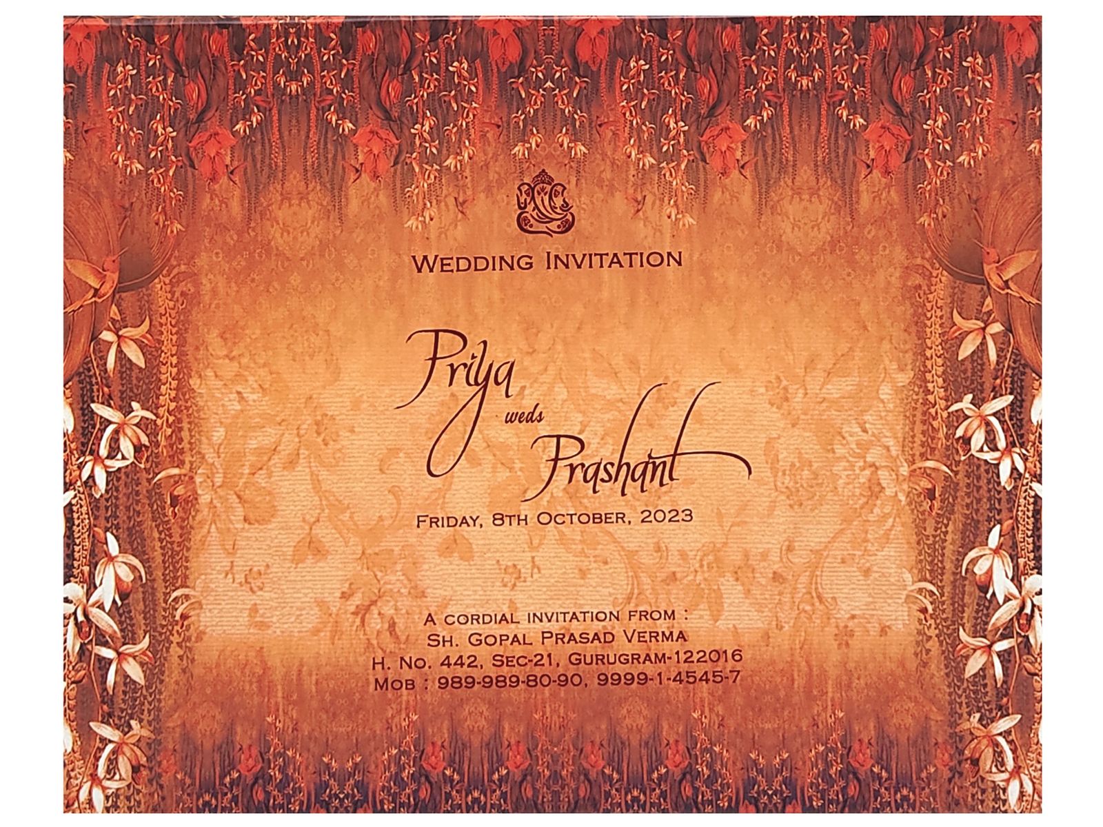 Invitation Card - KKC70520-4