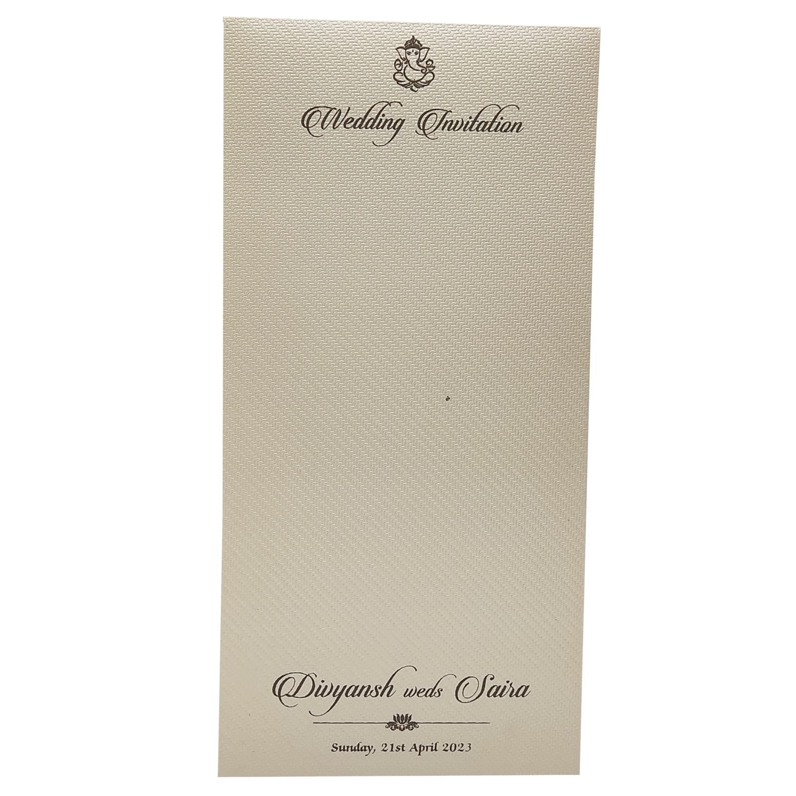 Invitation Card - KMMS8030-1