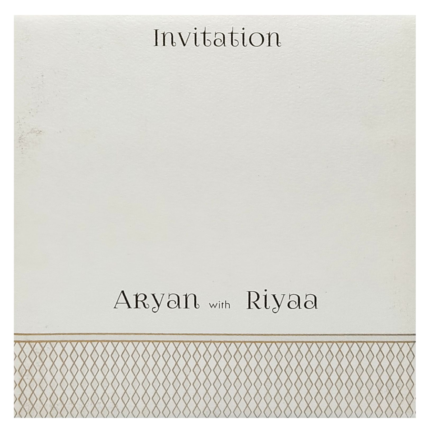 Invitation Card - KRC28140-3