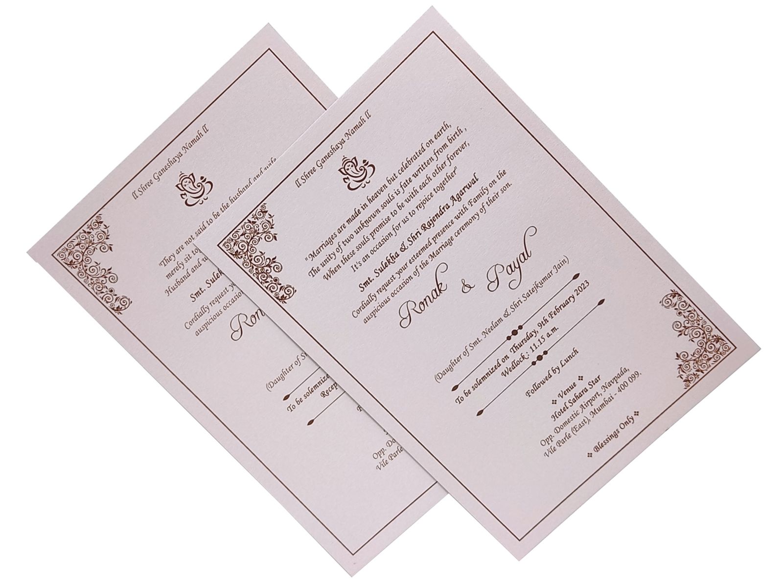 Invitation Card - KSI74560-3