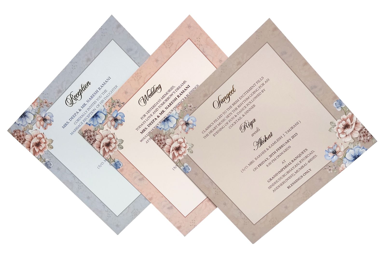 Invitation Card - KMMW7003-4