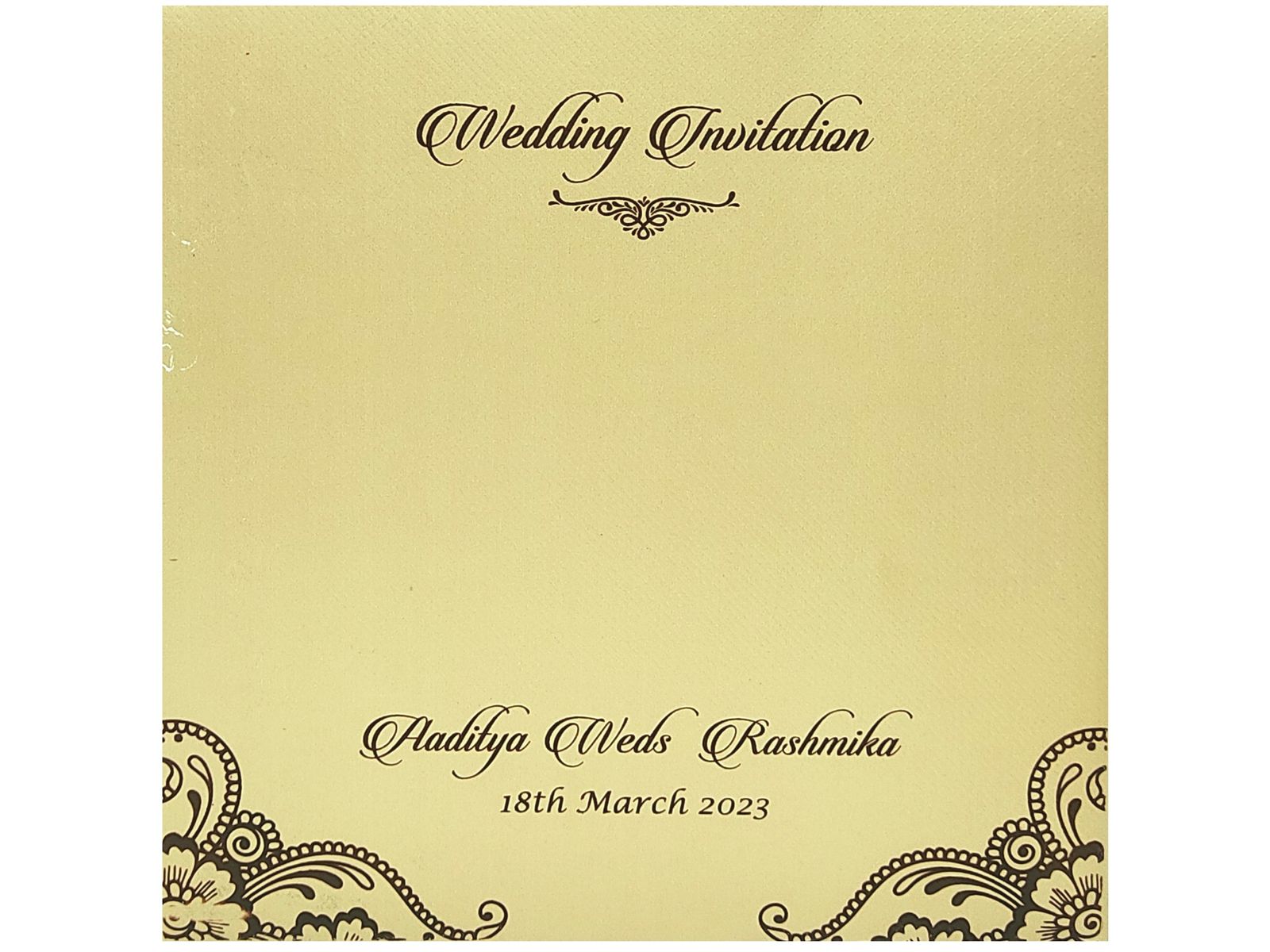 Invitation Card - KSN28850-2