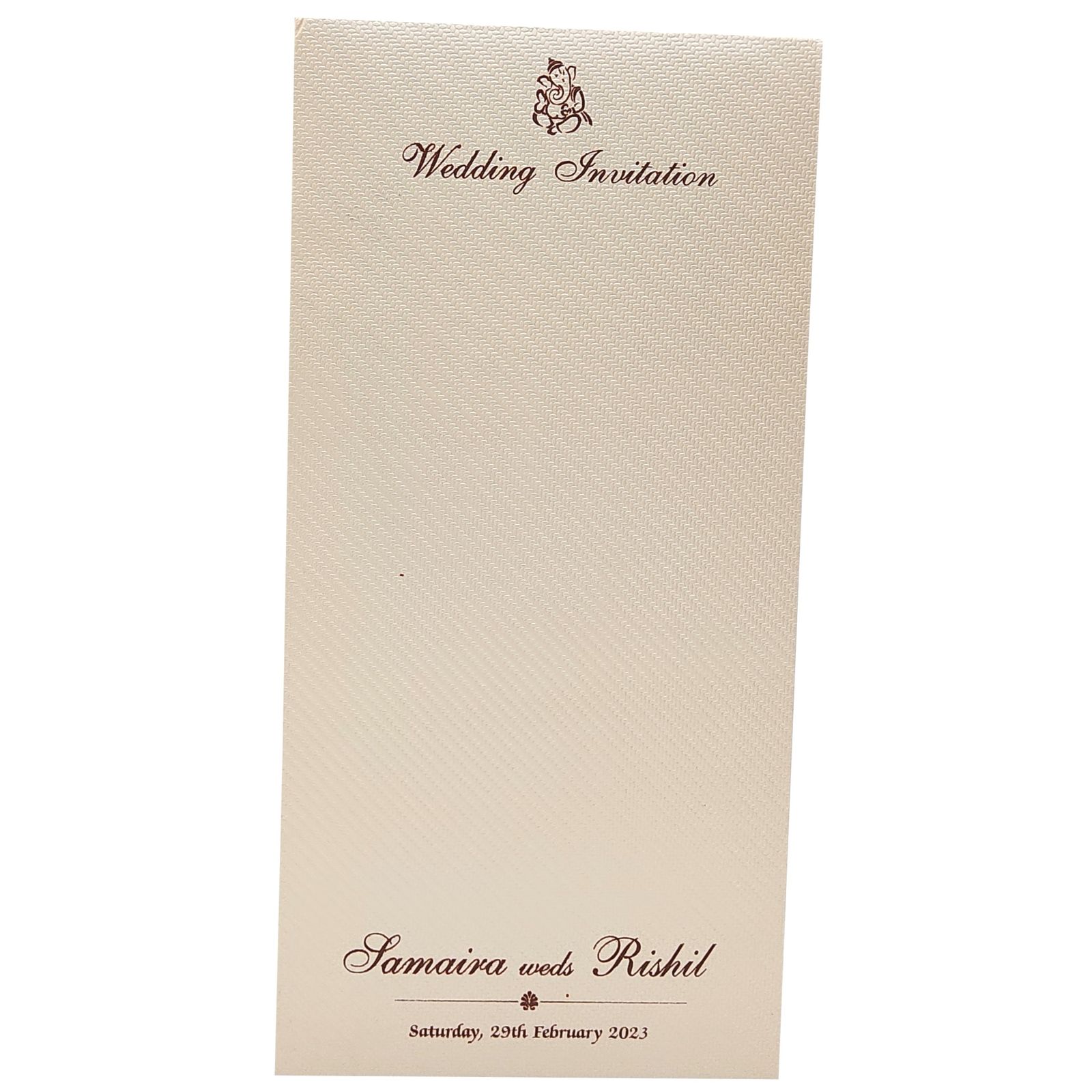 Invitation Card - KMMS8010-0