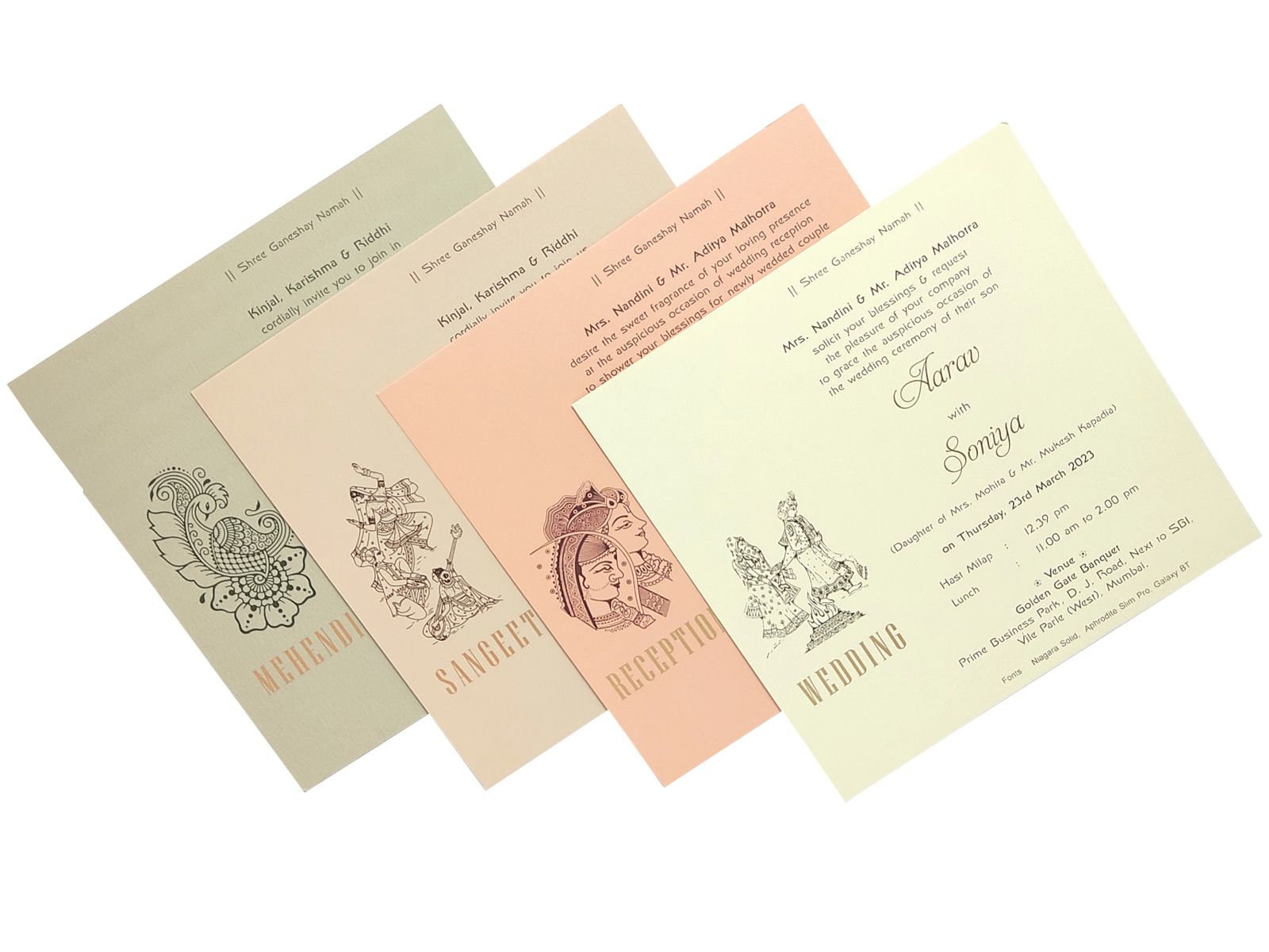Invitation Card - KRC28052-3