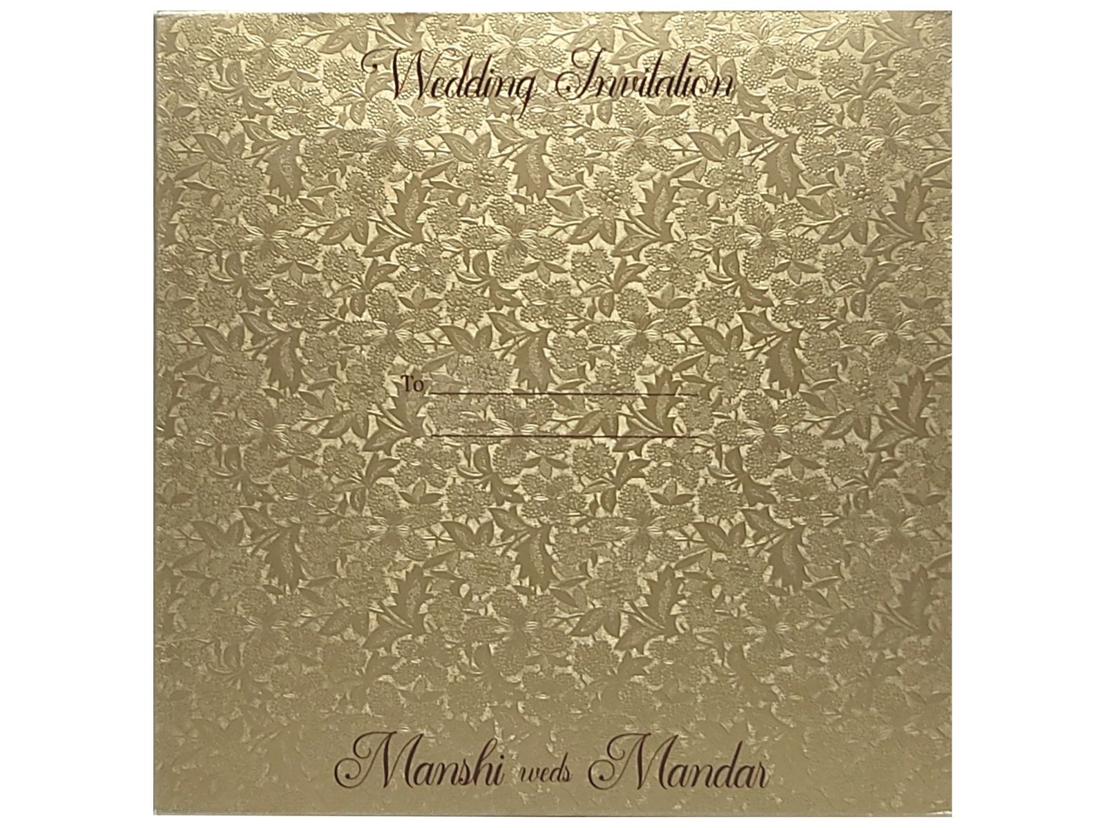 Invitation Card - KSI72850-0