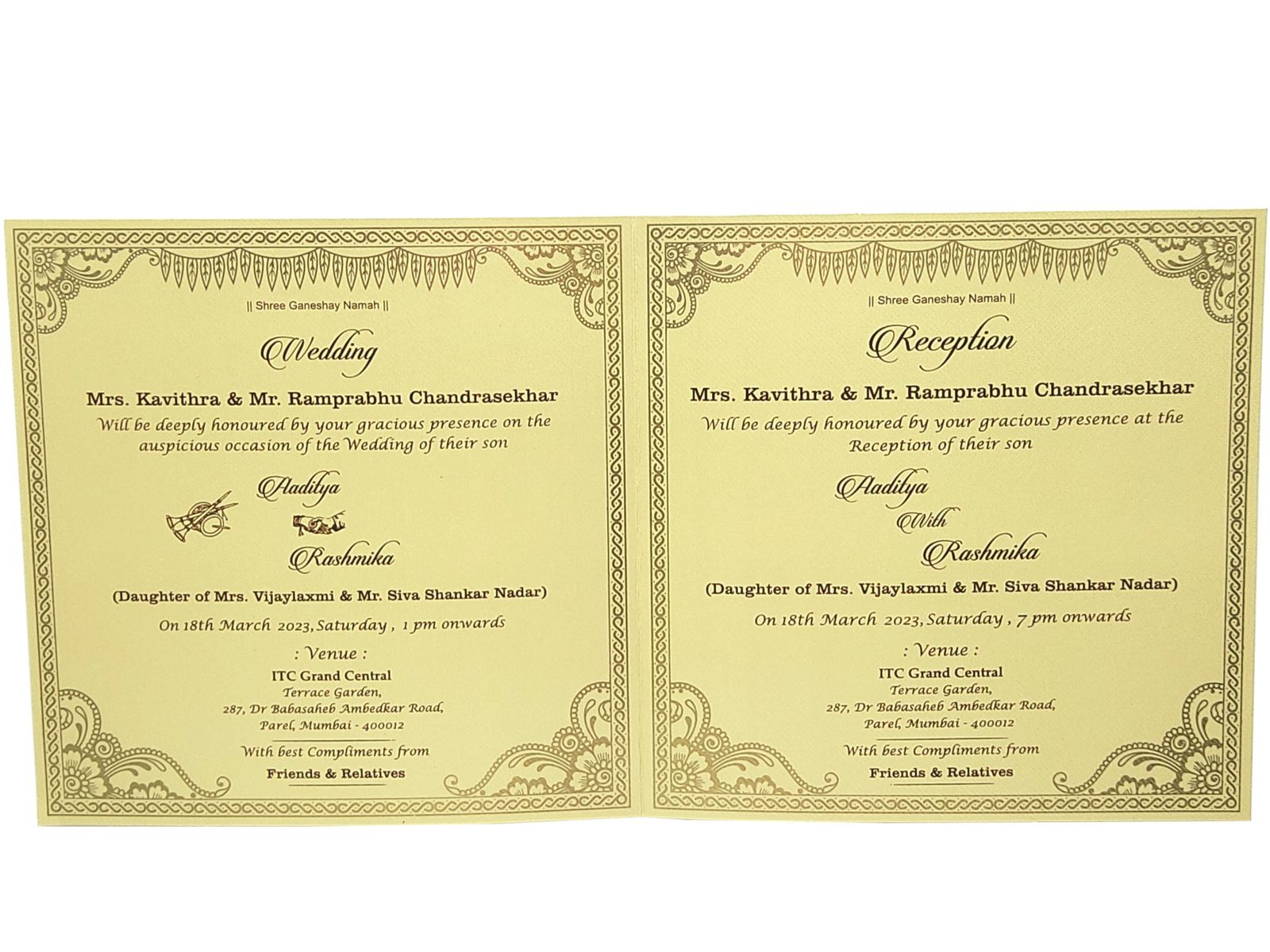 Invitation Card - KSN28850-3