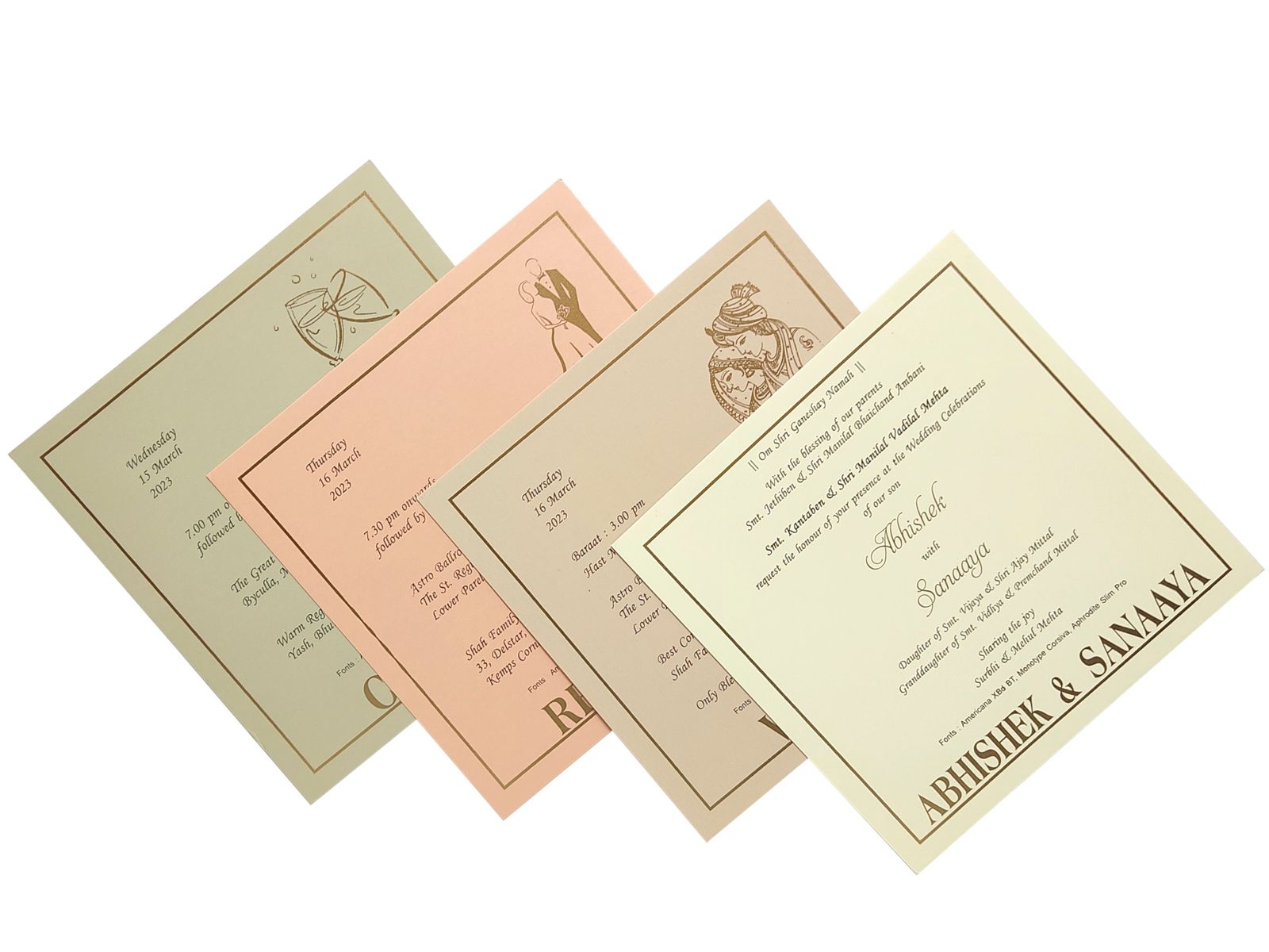Invitation Card - KRC28202-4