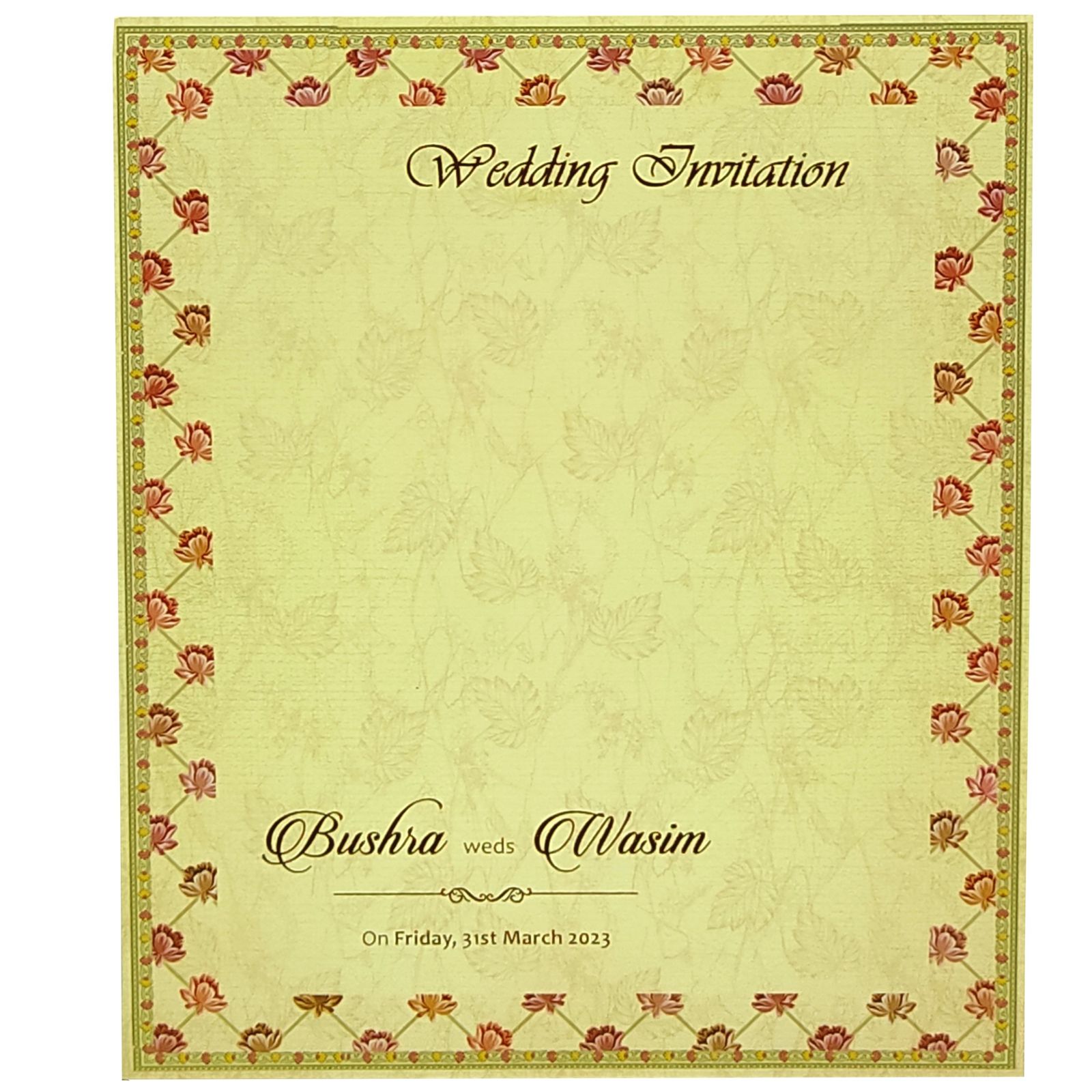 Invitation Card - KSI78340-4