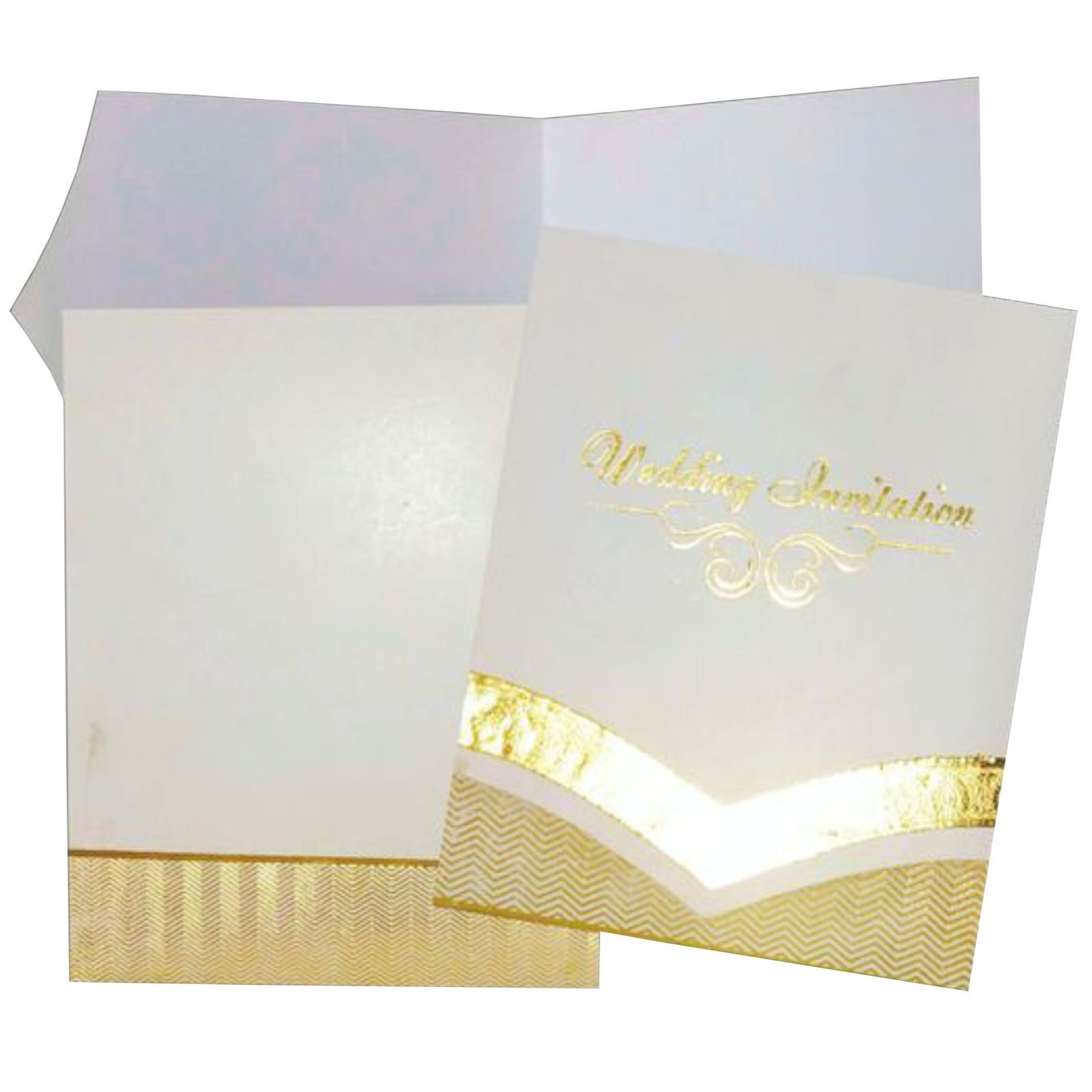 White Invitation Card-0 White Invitation Card-0
